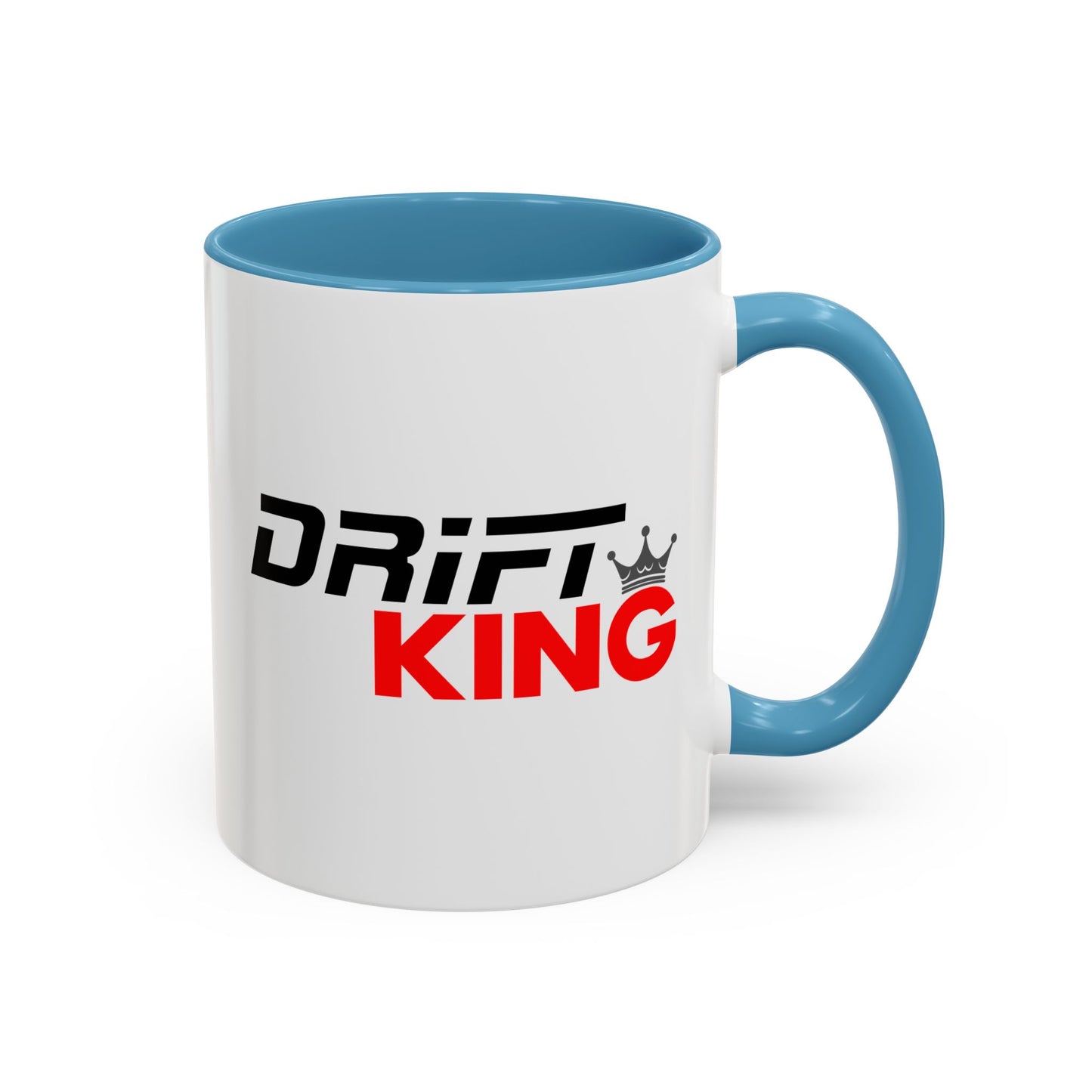 Drift King Accent Coffee Mug Perfect Gift for Car Enthusiasts, Drift Racing Fans, Collectible Mug, Unique Drinkware for Special Occasions