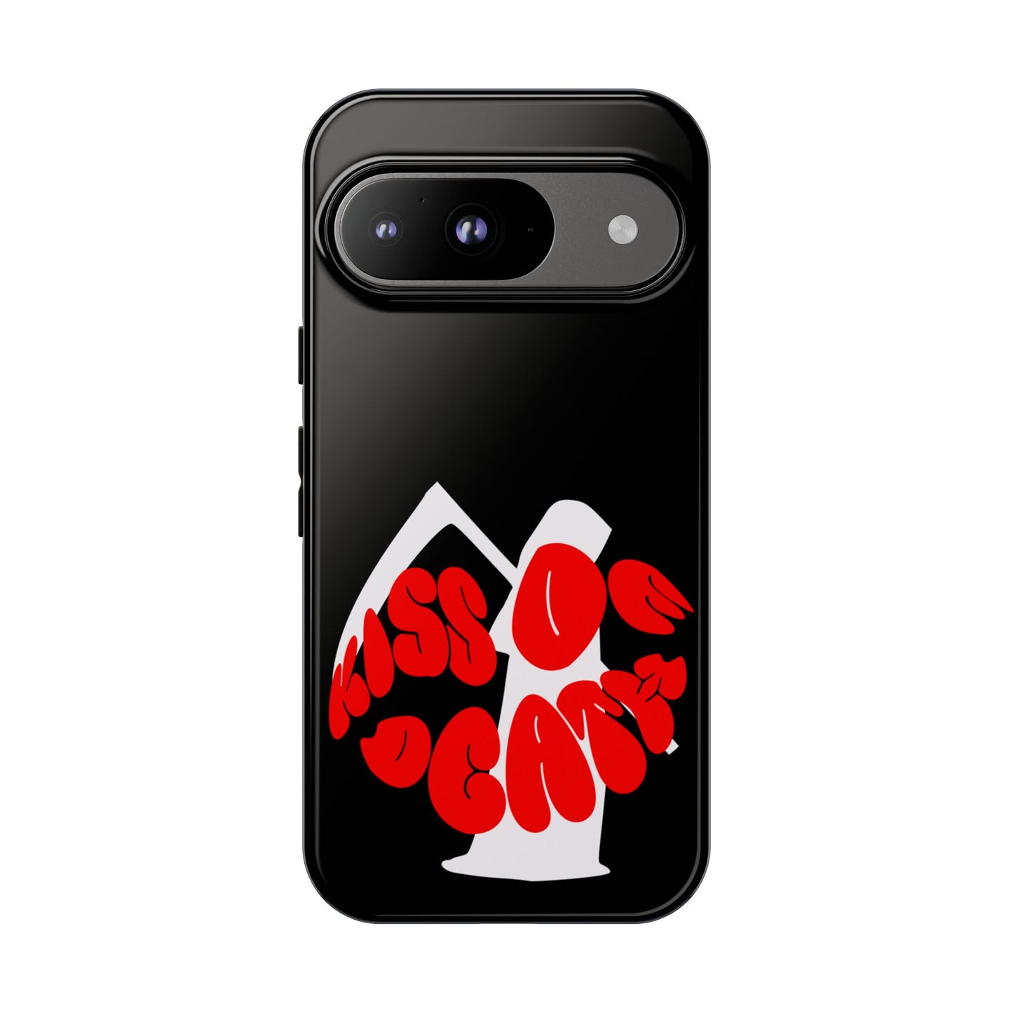 kiss Of Death Phone Case , cool phone case, cool design phone case, iPhone phone case, Samsung phone case, google phone case, black case