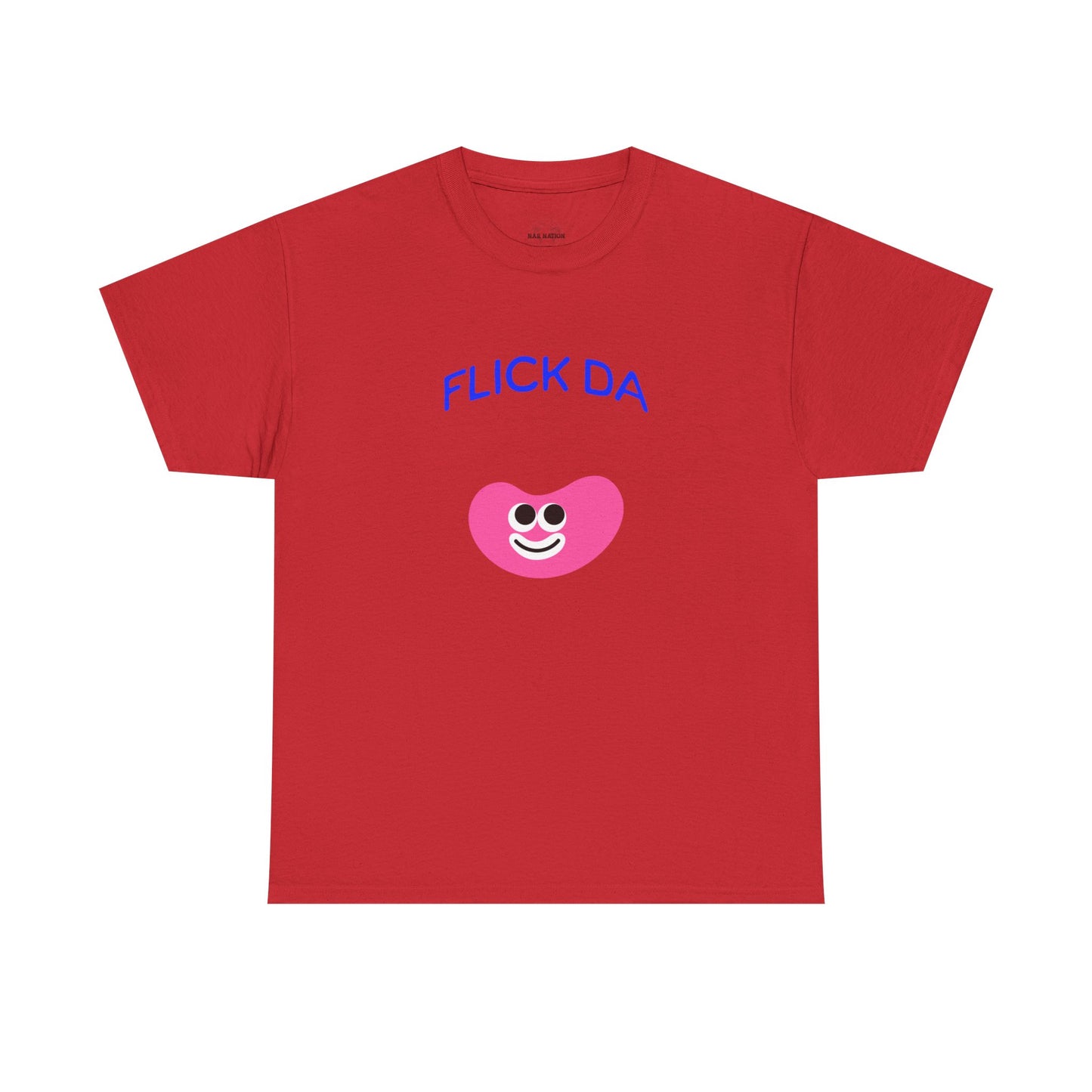 Flick Da Bean funny t-shirt , Cute Graphic T-Shirt, Fun Casual Wear, Gift for Friends, Everyday Summer Style, Comfortable Tee