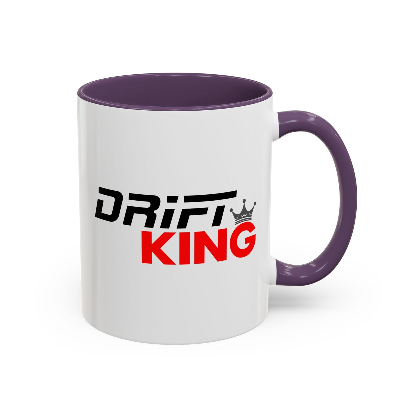 Drift King Accent Coffee Mug Perfect Gift for Car Enthusiasts, Drift Racing Fans, Collectible Mug, Unique Drinkware for Special Occasions