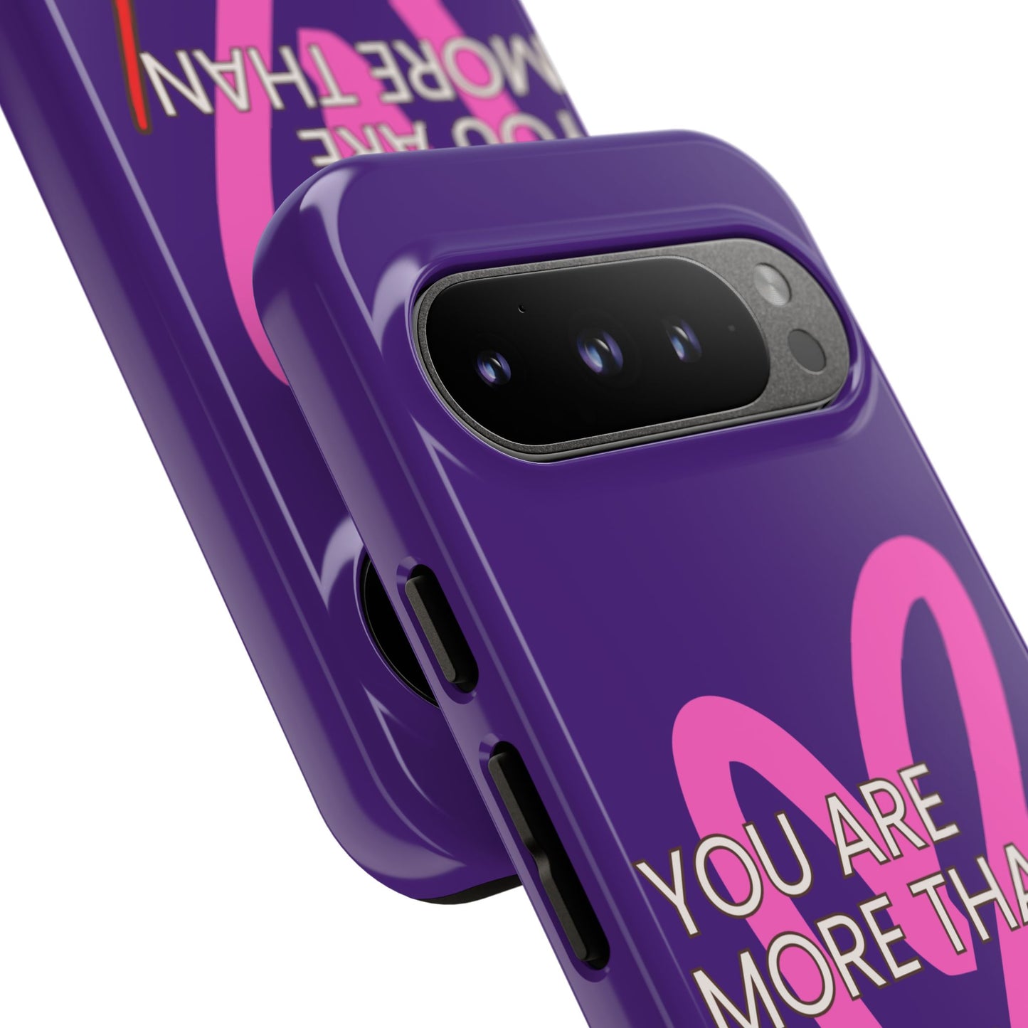 You are more than enough purple phone case, cute phone case gift