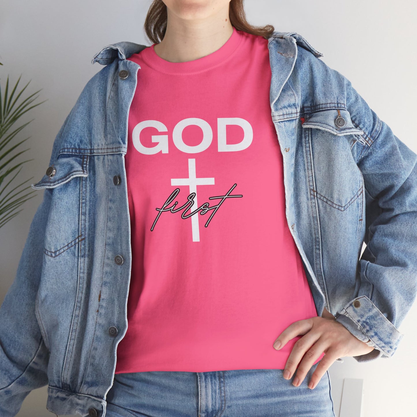 God first t-shirt, Christian t-shirt, faith-shirt