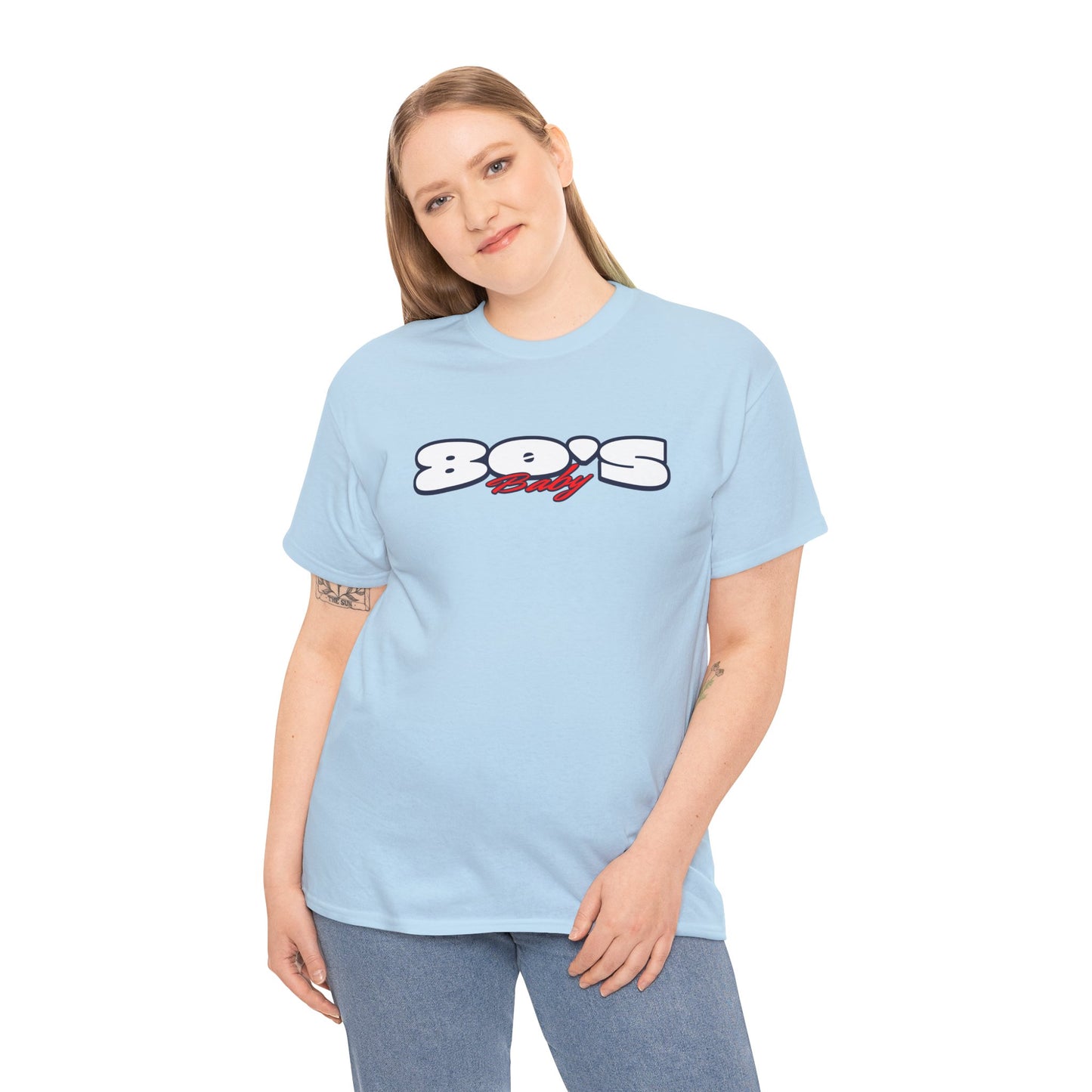 Retro 80's Unisex Cotton Tee - Vintage Style T-Shirt, Casual Wear, 1980s Nostalgia, Gift for Him, or Her, Summer Fashion