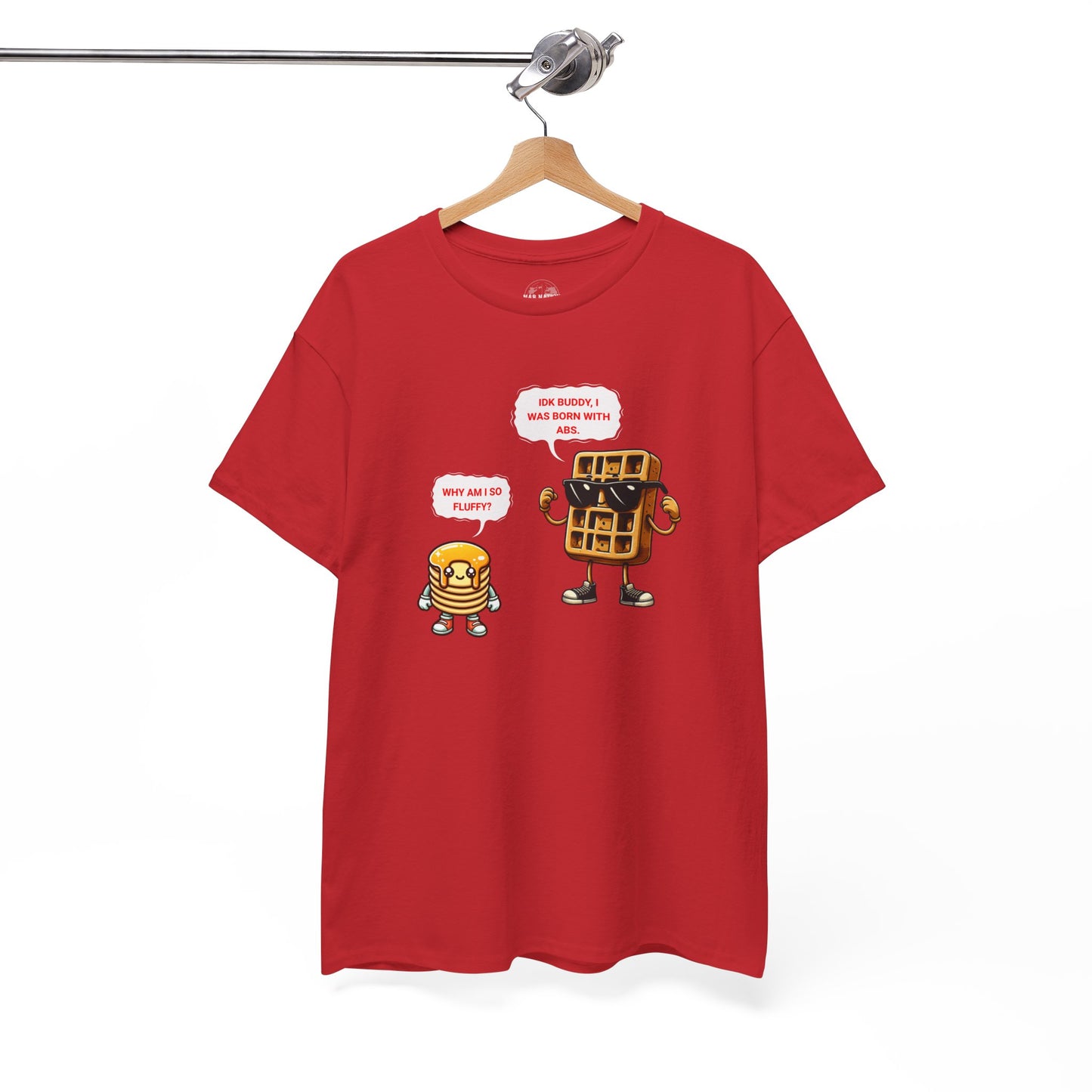 Funny breakfast waffle shirt waffle with abs shirt breakfast lovers shirt, waffle lovers shirt