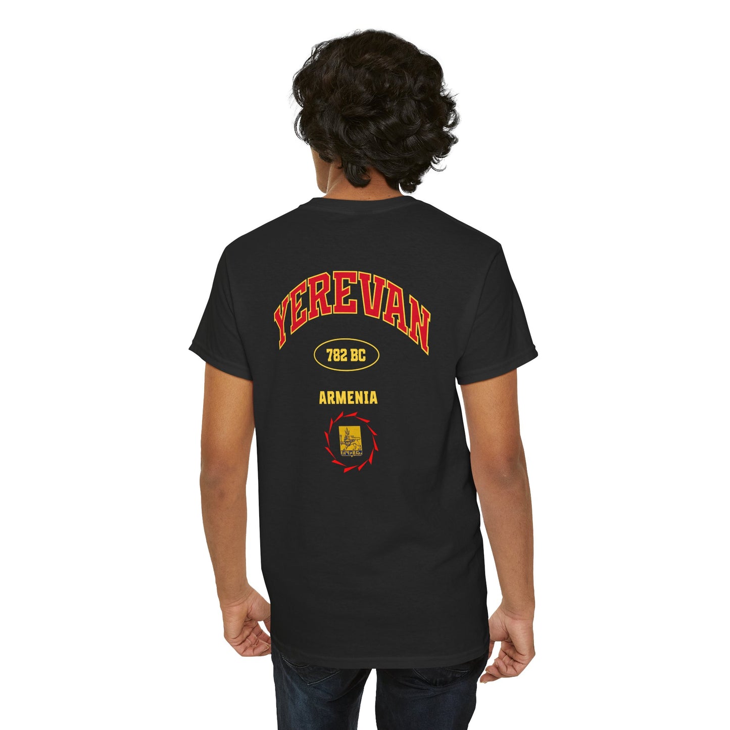Yerevan Armenia T-Shirt, Unisex Graphic Tee, Armenian Culture Shirt, Vintage College Style Tee, Perfect Gift for Travelers