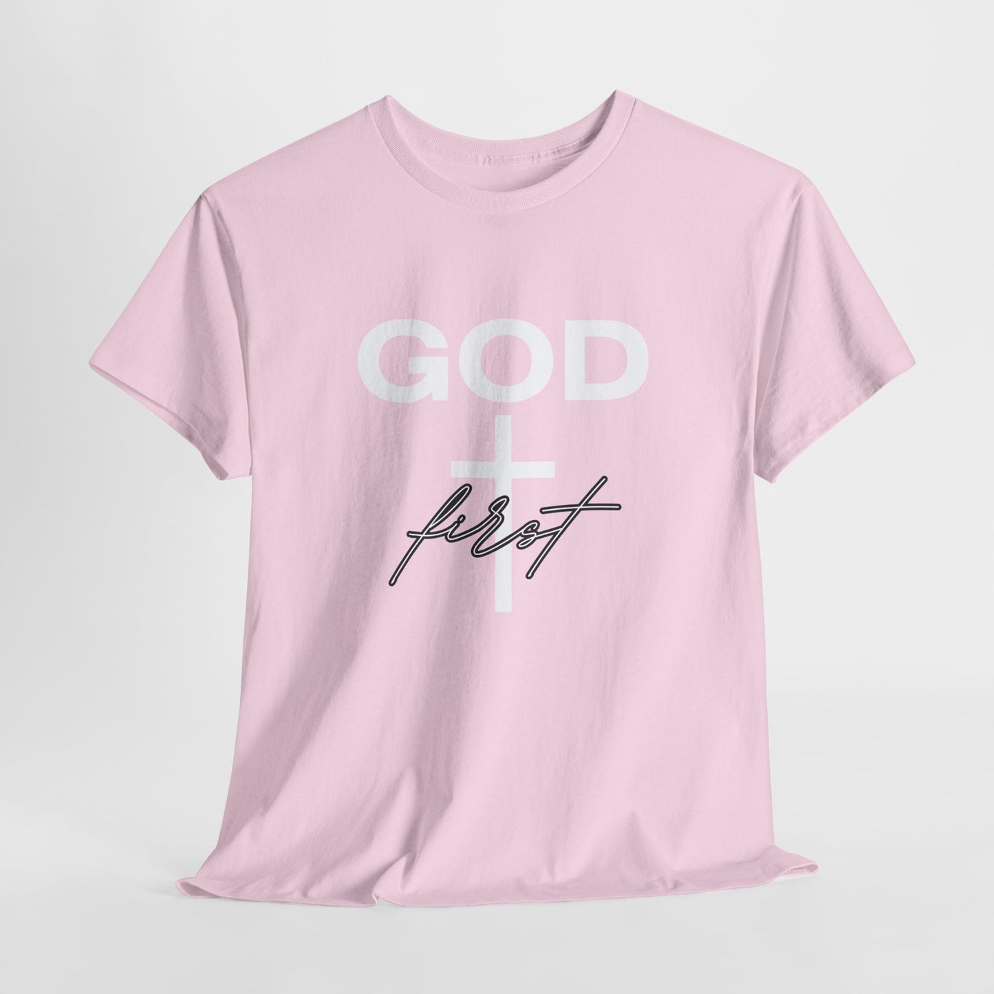 God first t-shirt, Christian t-shirt, faith-shirt