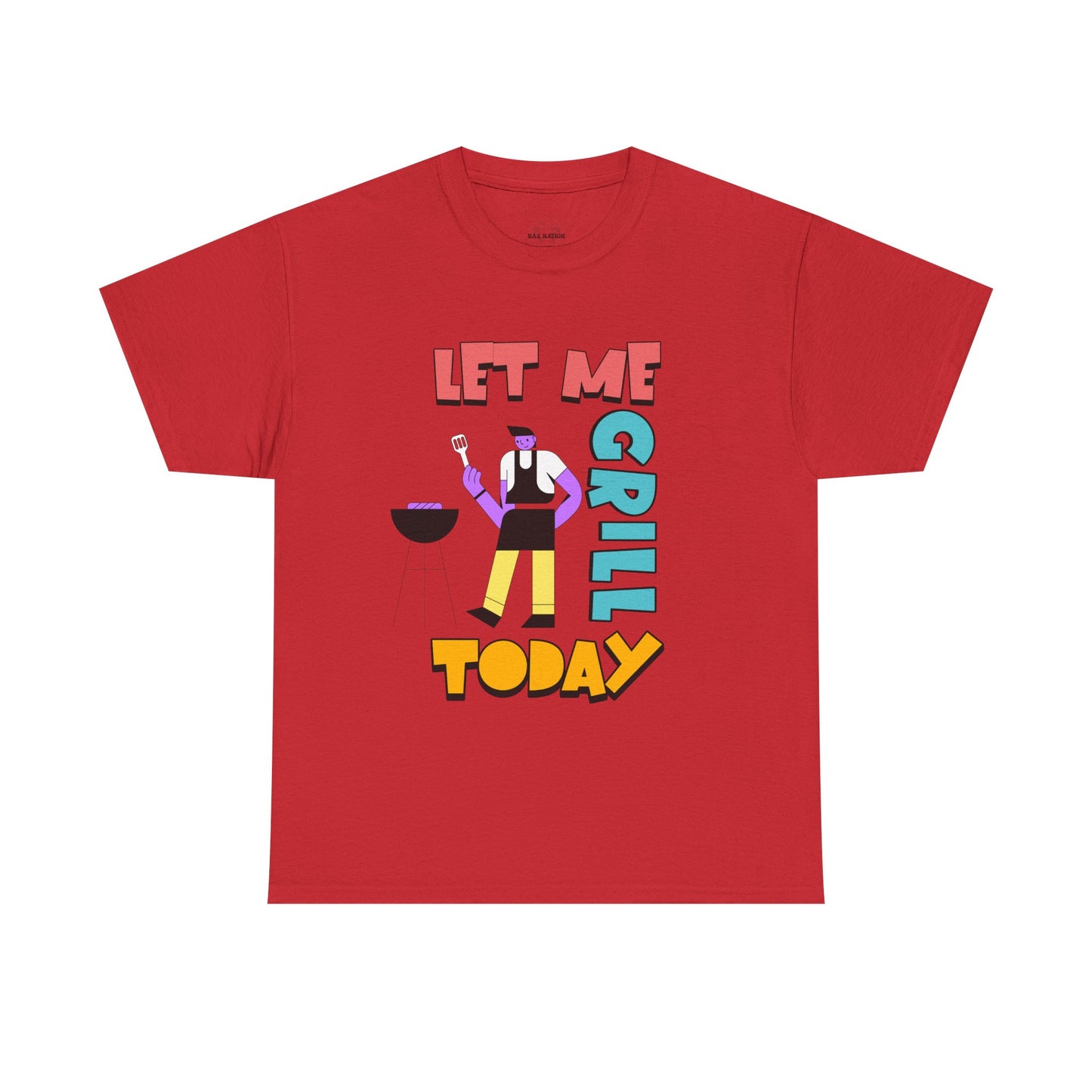 Unisex Grill Master Tee - Fun Cooking Shirt, BBQ Lover Gift, Casual Everyday Wear, Summer Party Apparel, Funny Kitchen T-Shirt