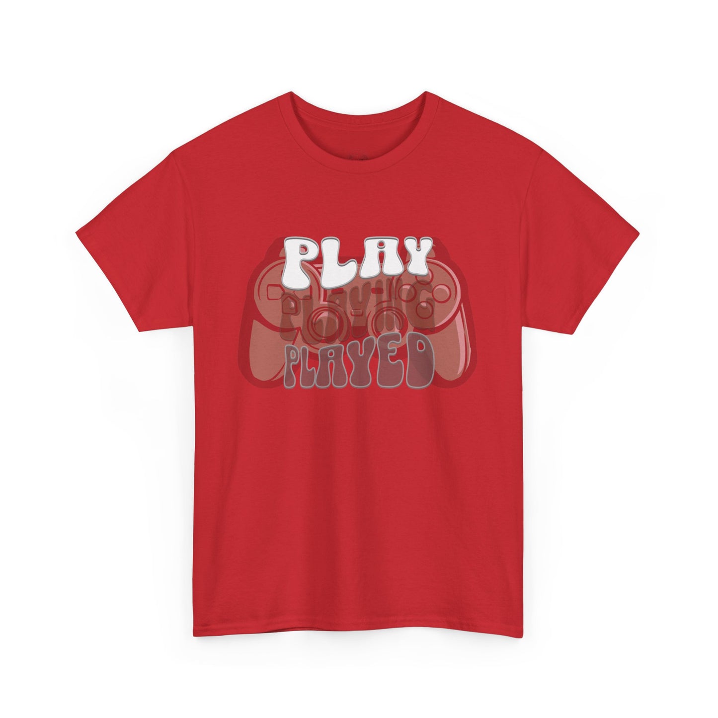Gaming Inspired Unisex Heavy Cotton Tee - Play, Casual Wear, Gamer Gift, Birthday, Graphic Shirt, Comfortable Tee