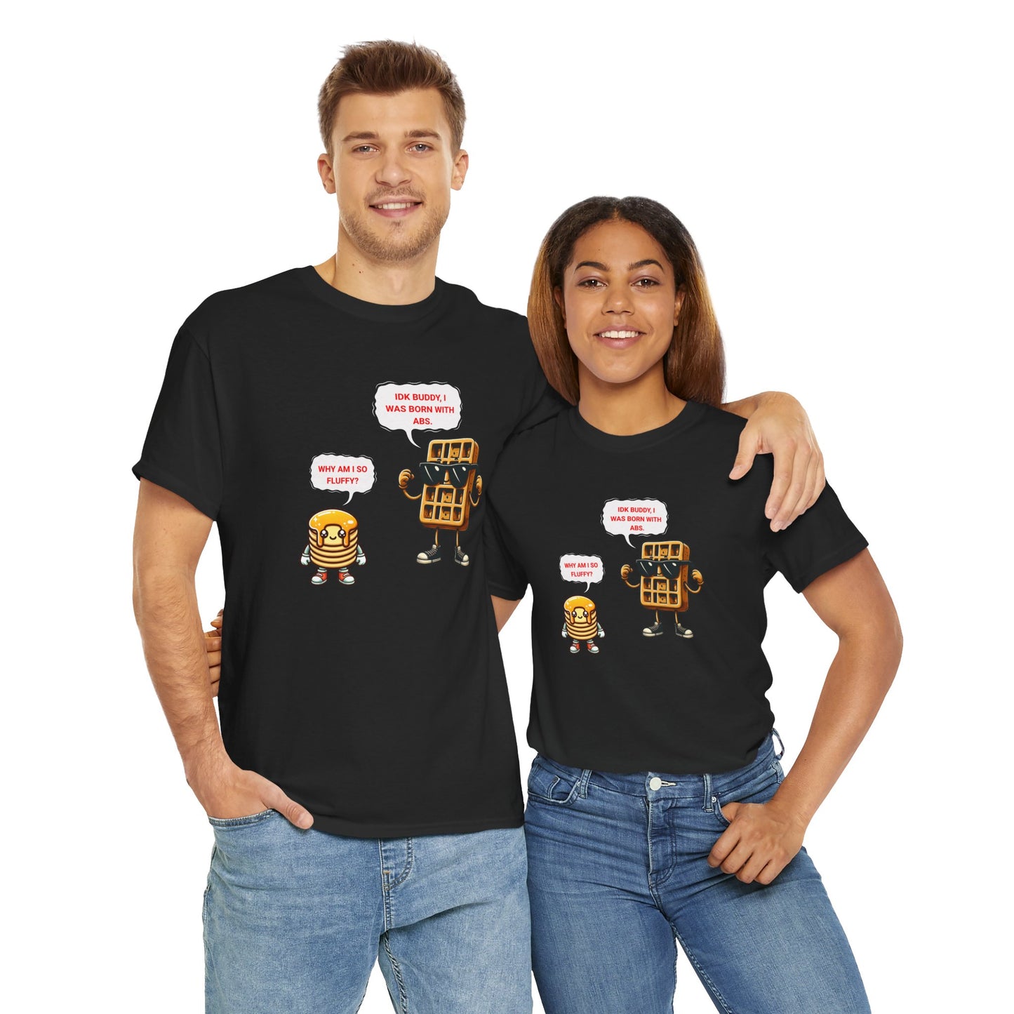 Funny breakfast waffle shirt waffle with abs shirt breakfast lovers shirt, waffle lovers shirt