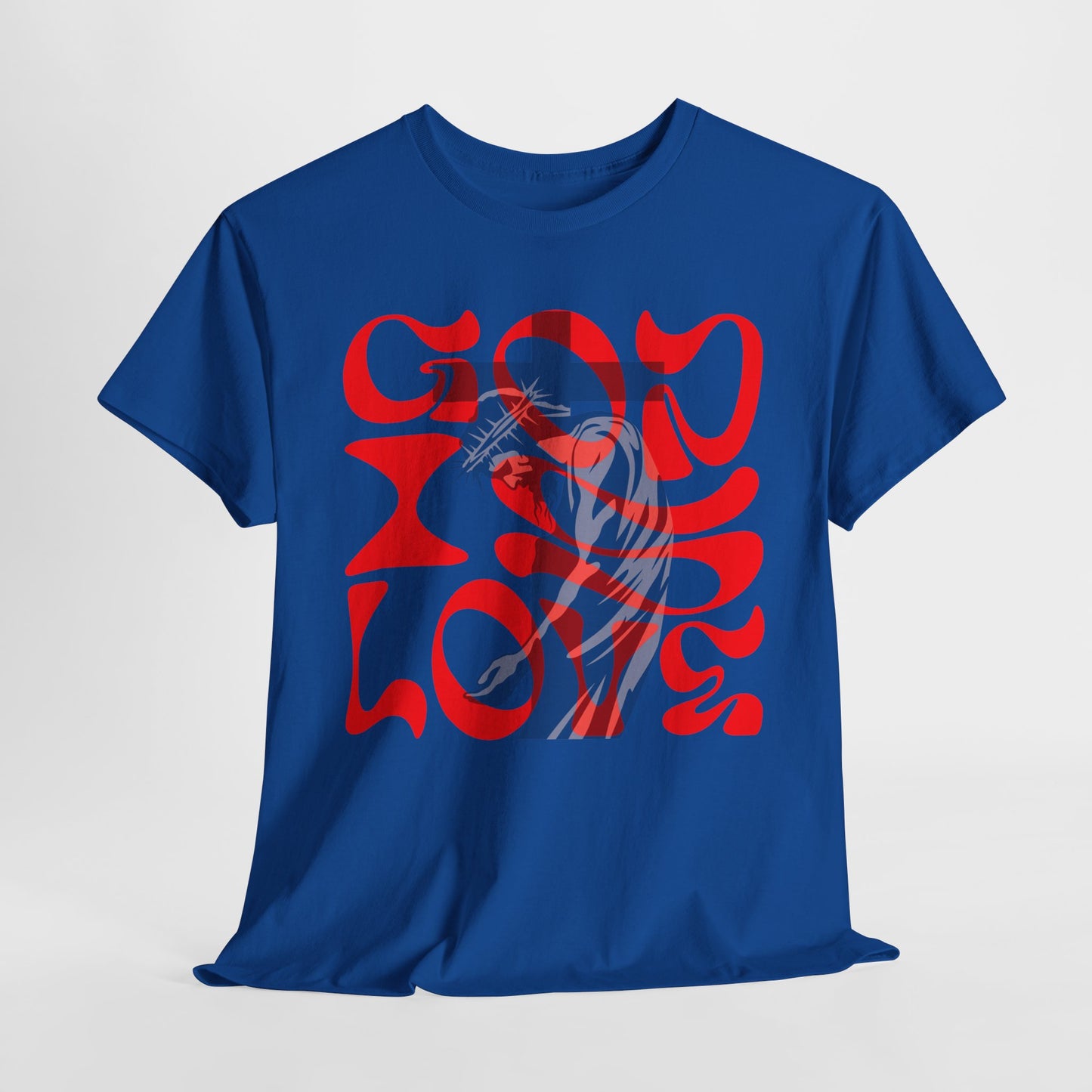 God is Love t-shirt, Christian T-shirt, face T-shirt