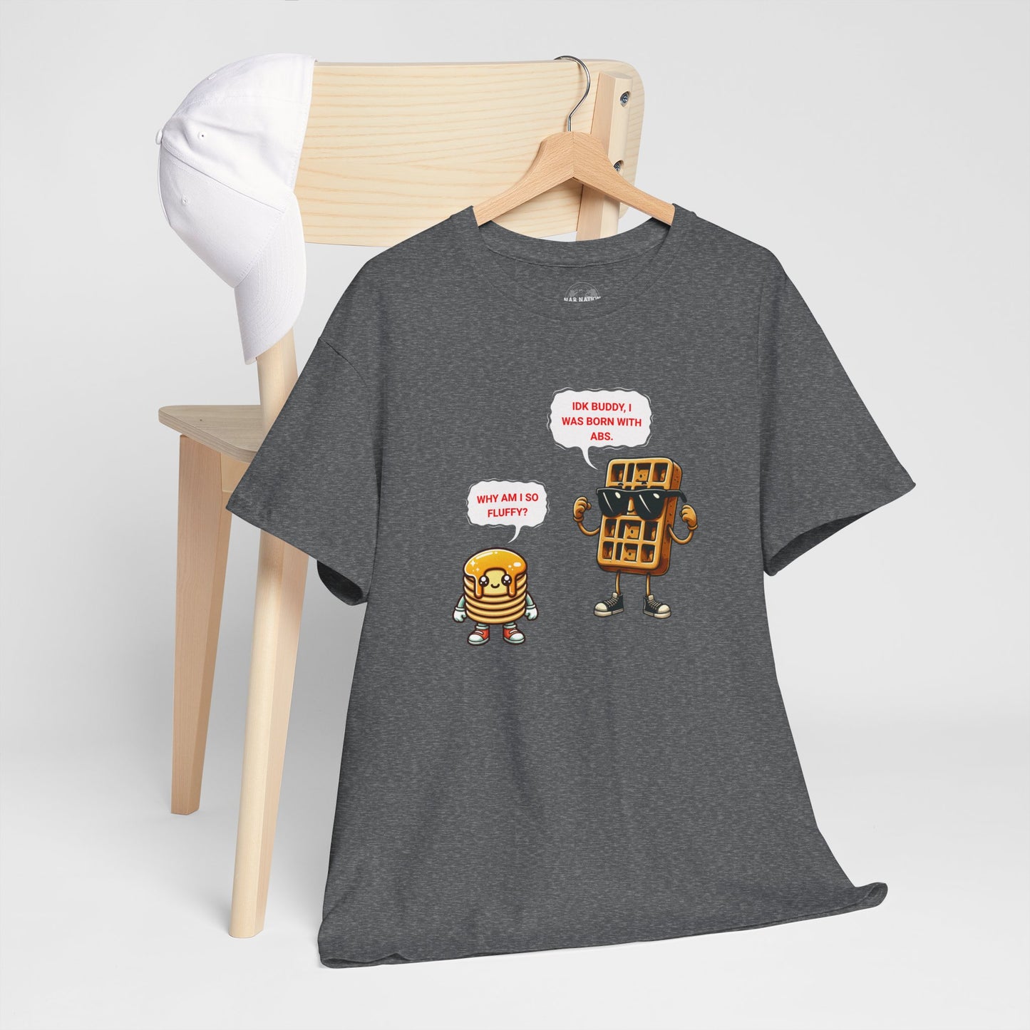 Funny breakfast waffle shirt waffle with abs shirt breakfast lovers shirt, waffle lovers shirt