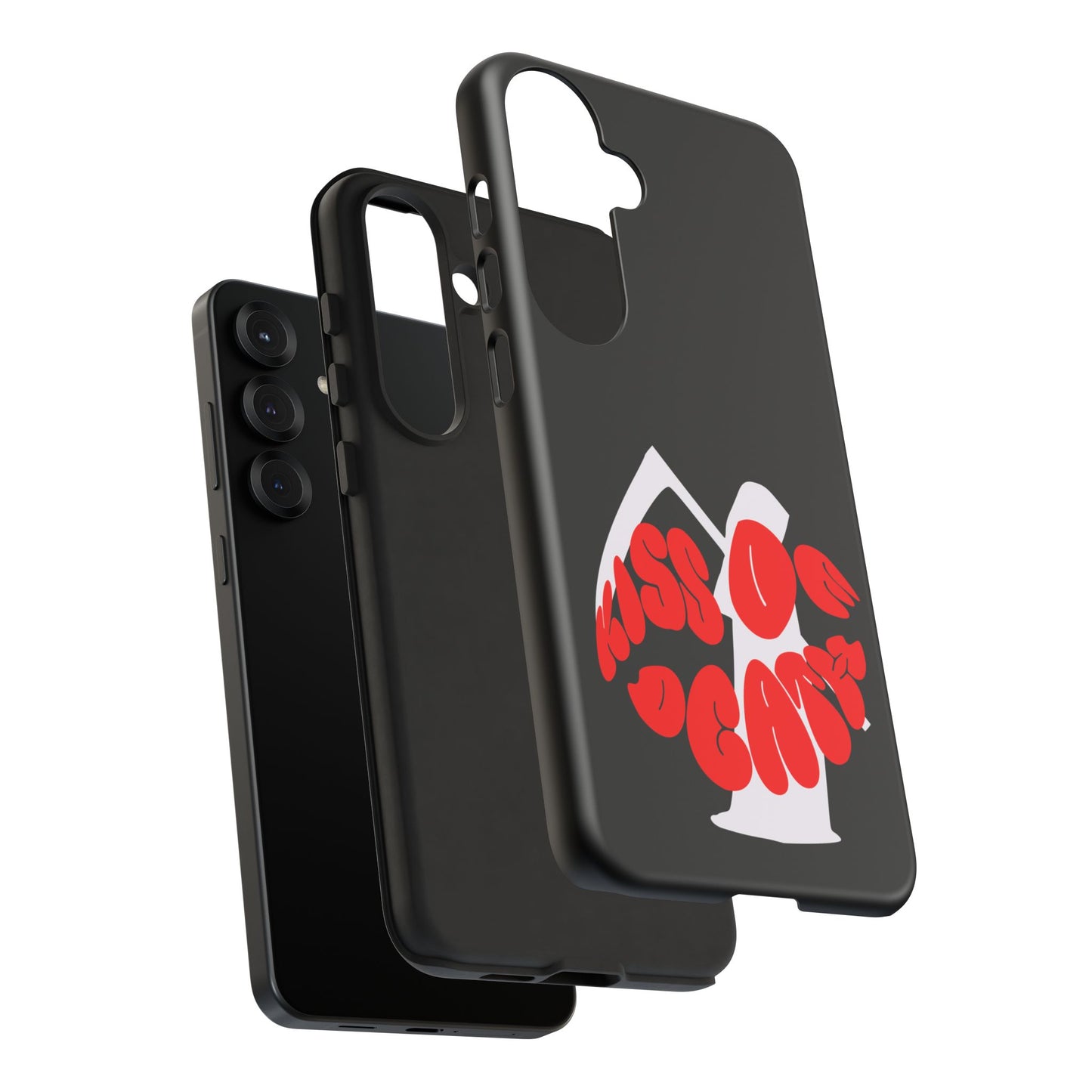 kiss Of Death Phone Case , cool phone case, cool design phone case, iPhone phone case, Samsung phone case, google phone case, black case