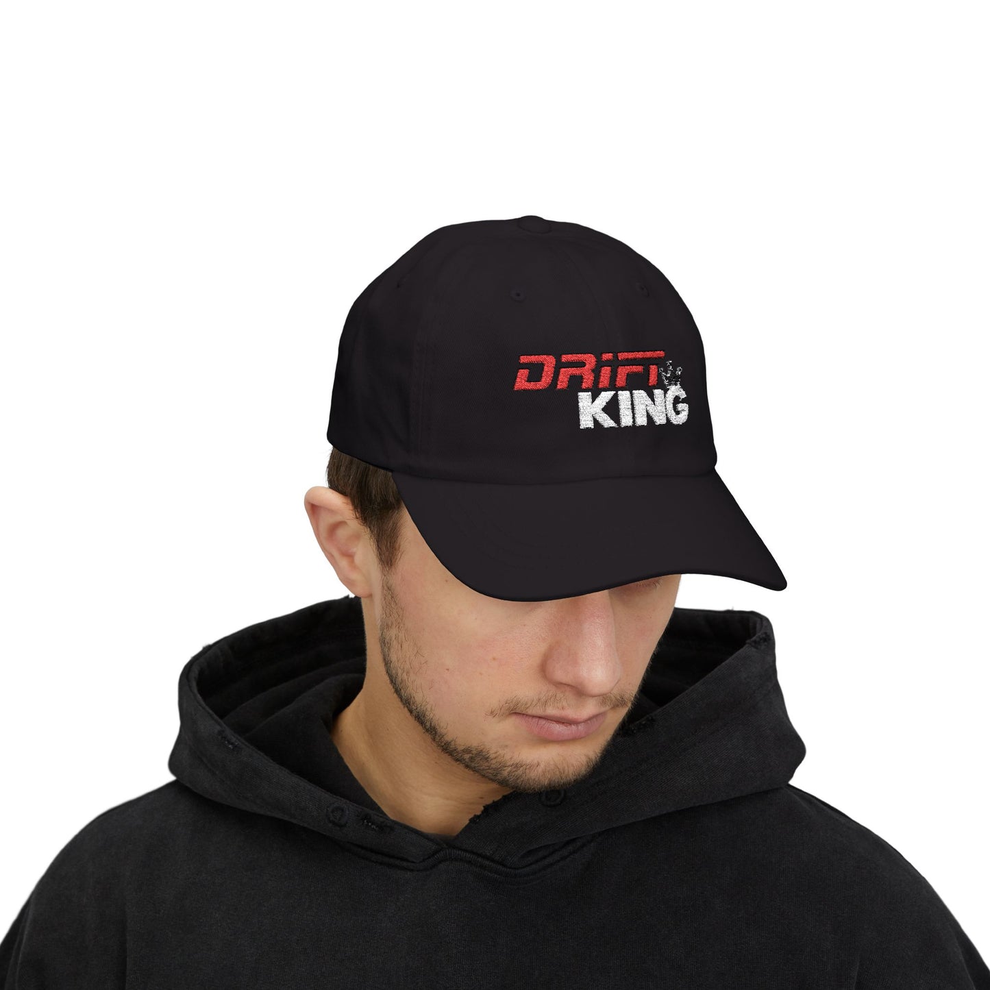 Drift King Classic Dad Cap | Perfect for Car Enthusiasts, Gifts for Dads, Casual Wear, Outdoor Adventures, Street Style