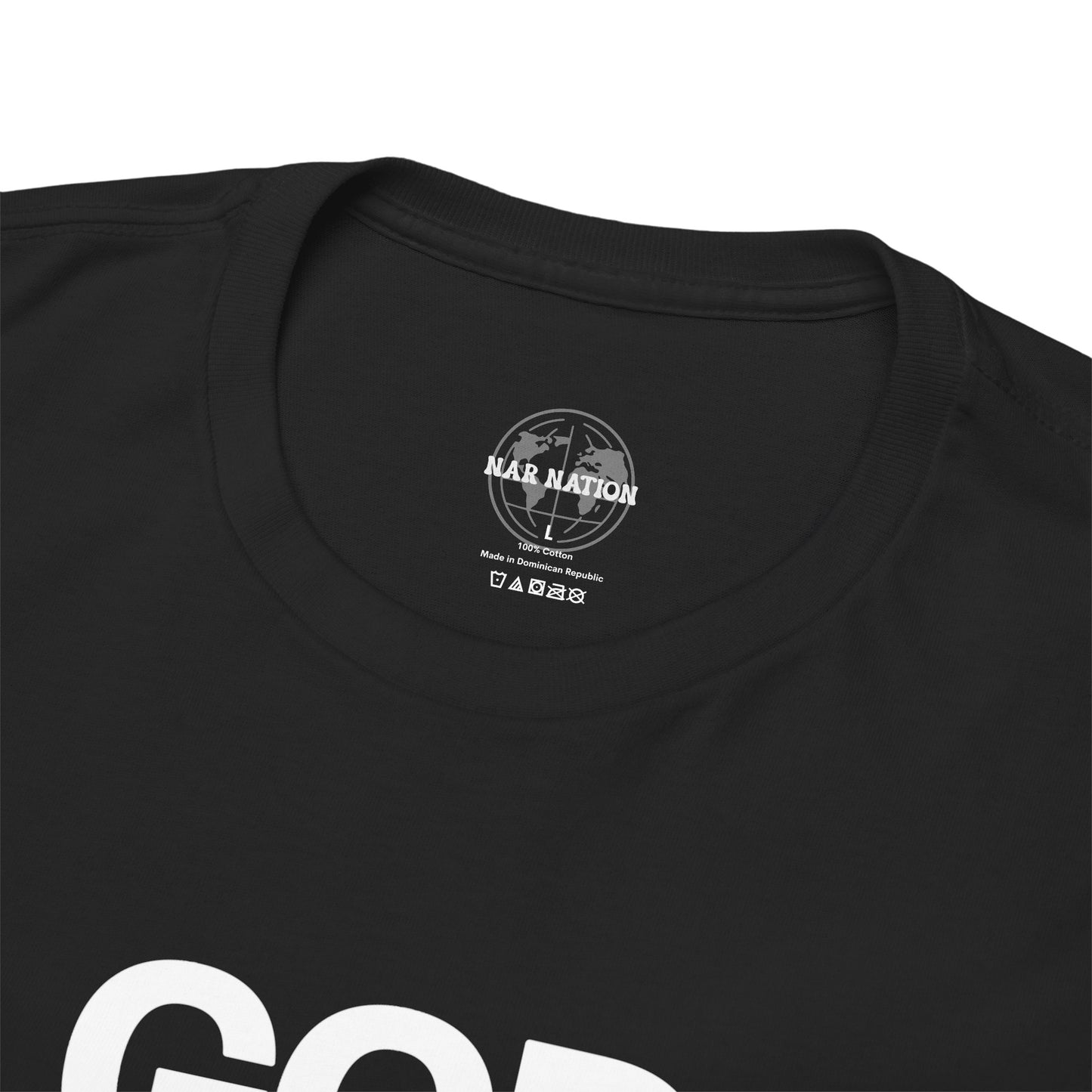 God Cares shirt Unisex Heavy Cotton Tee, Faith Shirt, Christian Apparel, Gift for Believers, Positive Message Tee