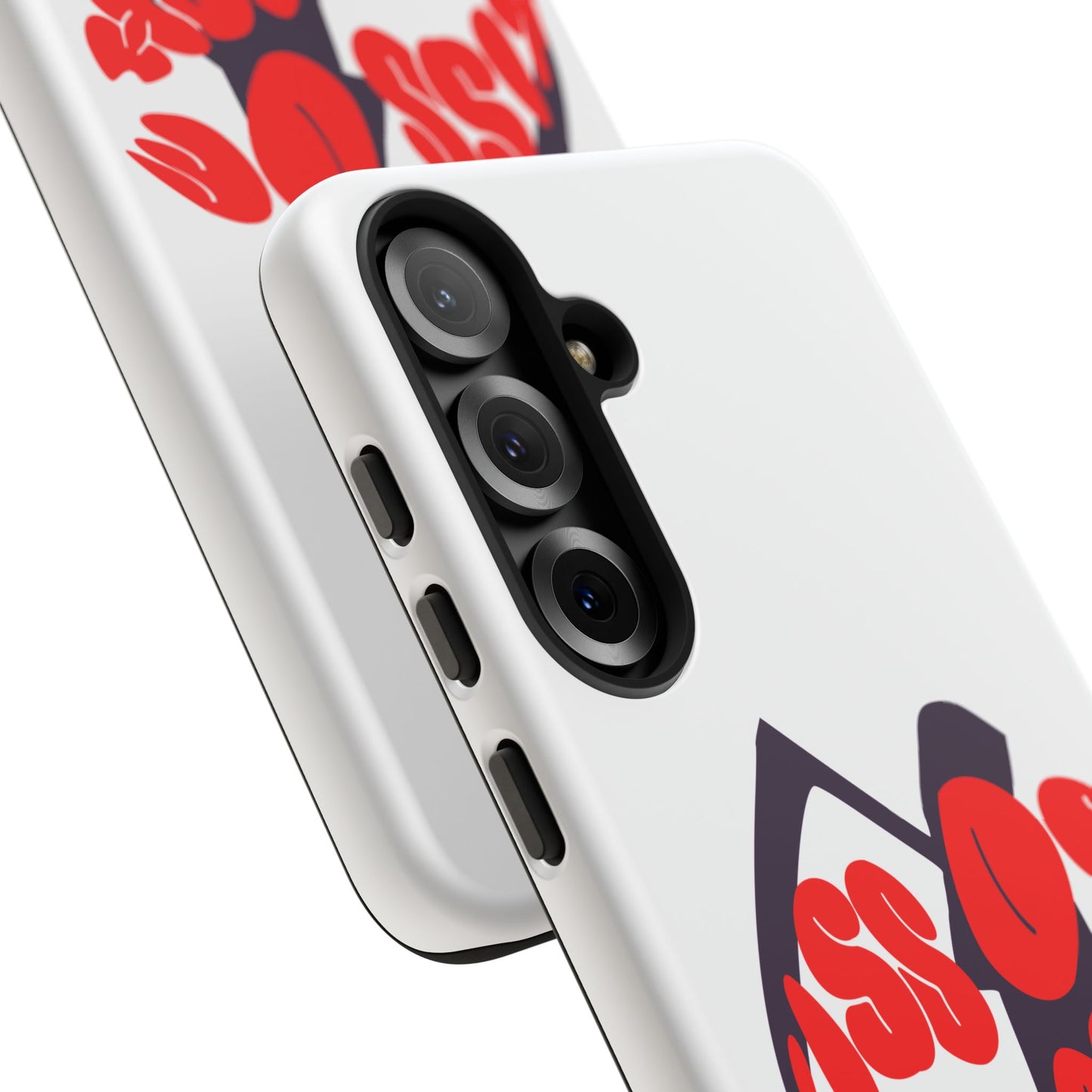 kiss Of Death iPhone Google Pixel Samsung Galaxy, cool design white phone case, iPhone phone Samsung galaxy Google pixel phone case