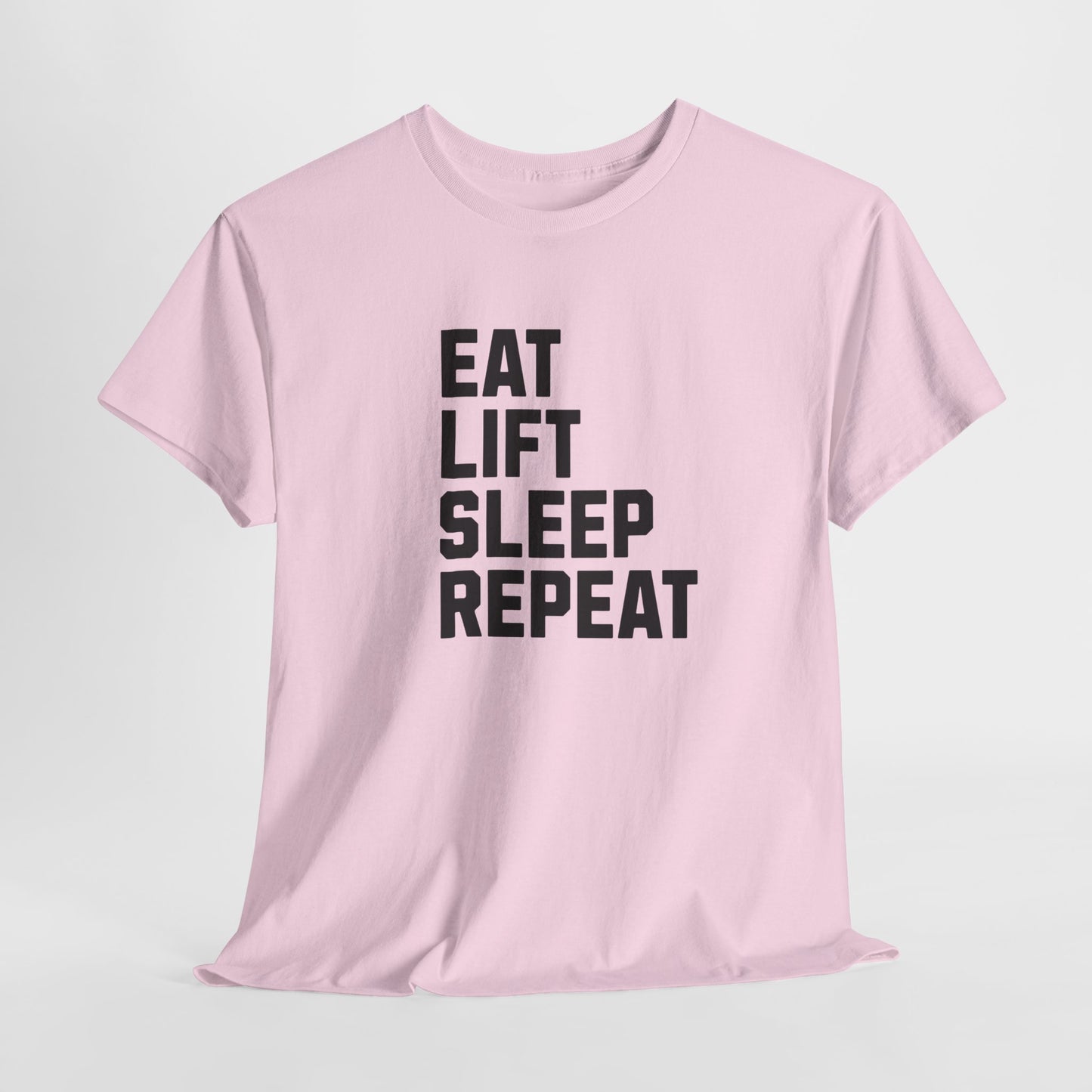 Eat Lift Sleep Repeat, Gym Shirt, Workout Tee, Fitness Apparel, Motivation Gift