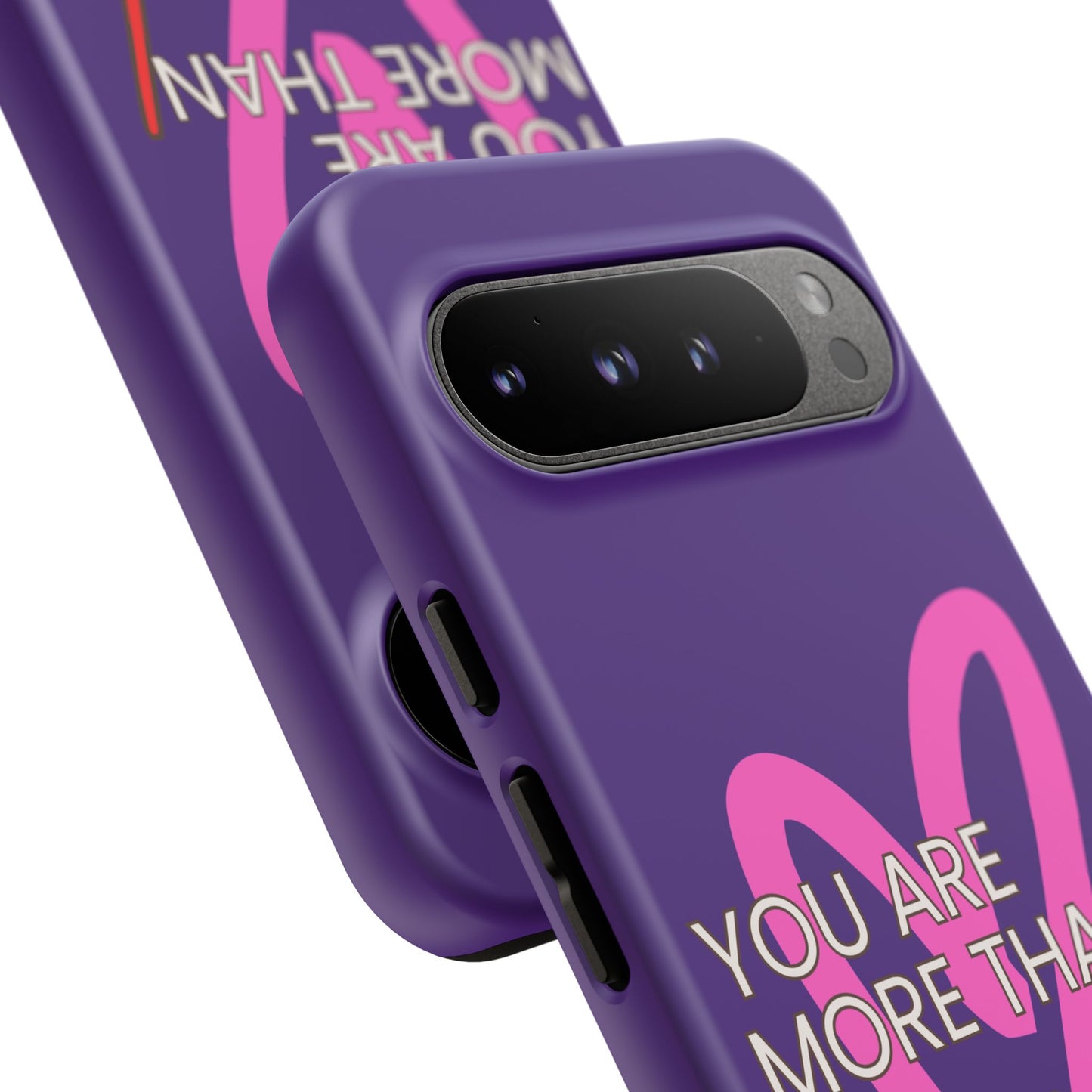 You are more than enough purple phone case, cute phone case gift