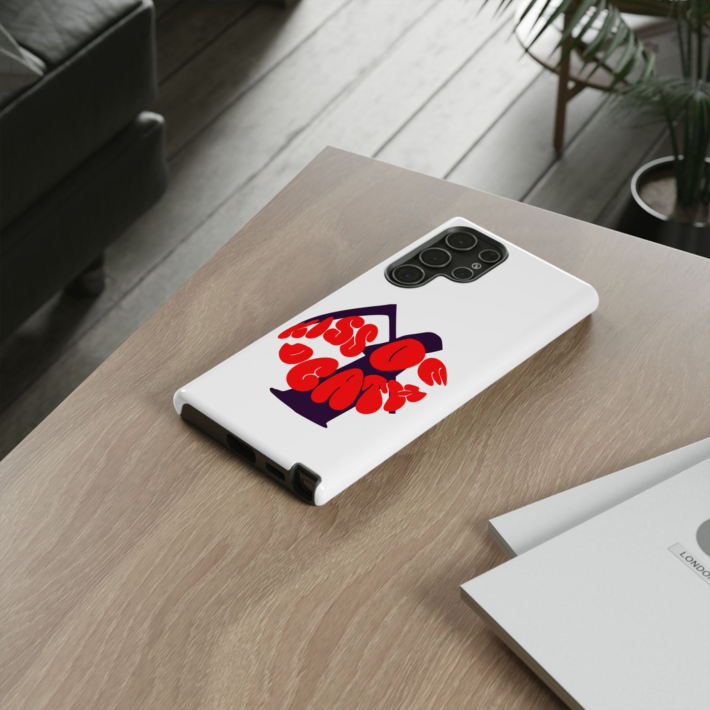 kiss Of Death iPhone Google Pixel Samsung Galaxy, cool design white phone case, iPhone phone Samsung galaxy Google pixel phone case