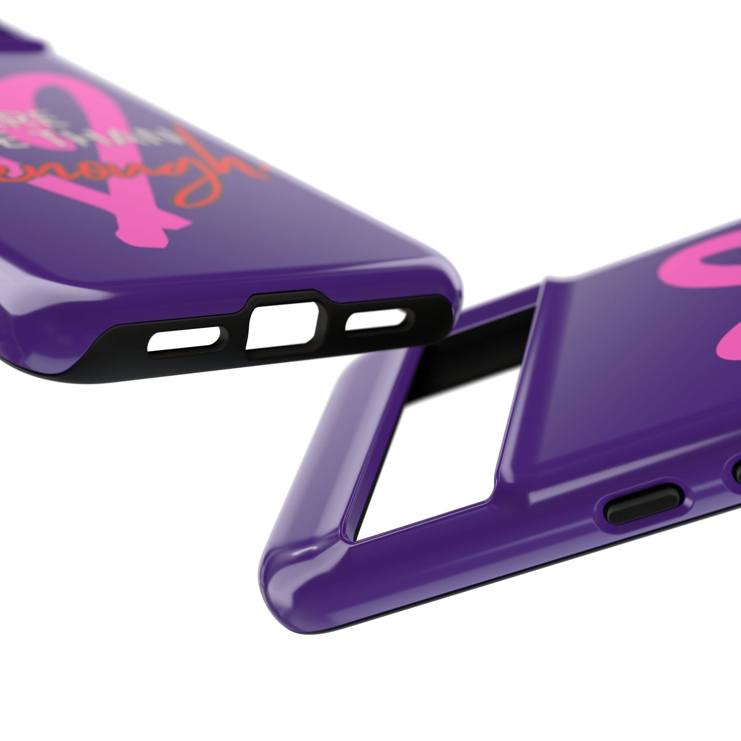 You are more than enough purple phone case, cute phone case gift