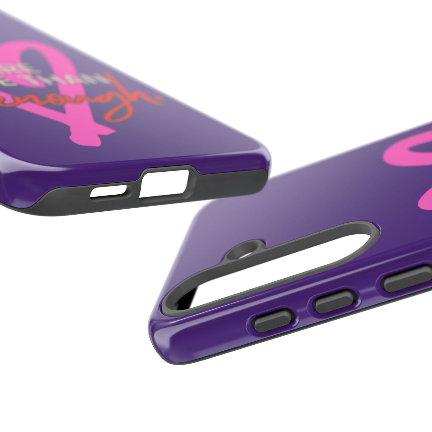 You are more than enough purple phone case, cute phone case gift