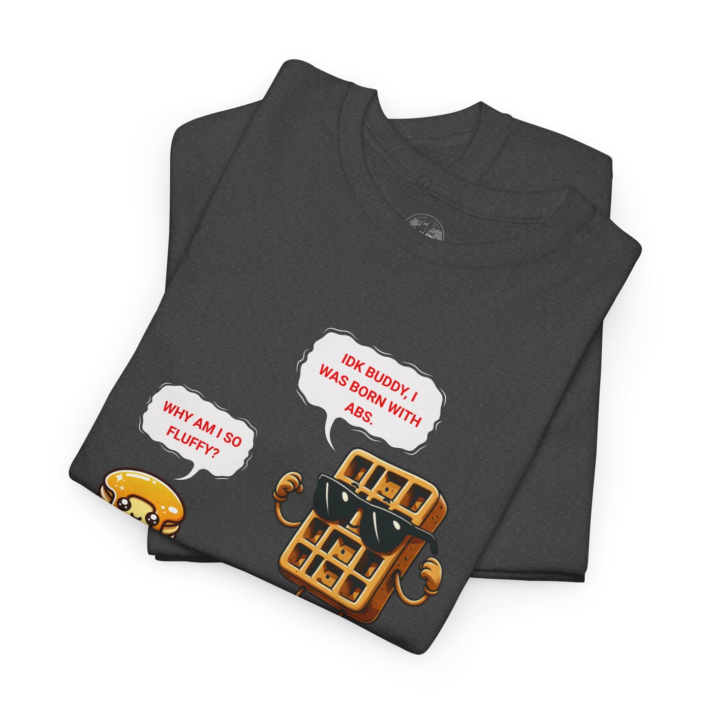 Funny breakfast waffle shirt waffle with abs shirt breakfast lovers shirt, waffle lovers shirt