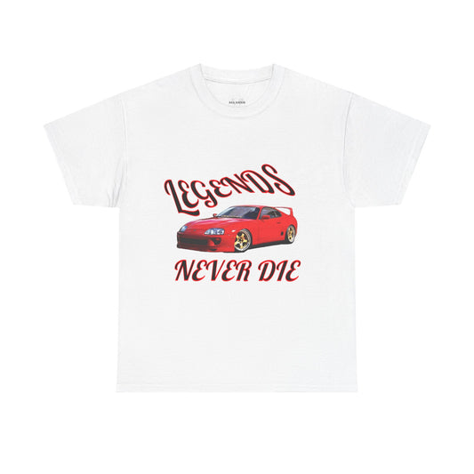 Supra Mk4 Legends Never Die t-shirt, SupraEnthusiast Shirt, Gift for MK4 SupraLovers, Casual Wear, Retro Style Tee