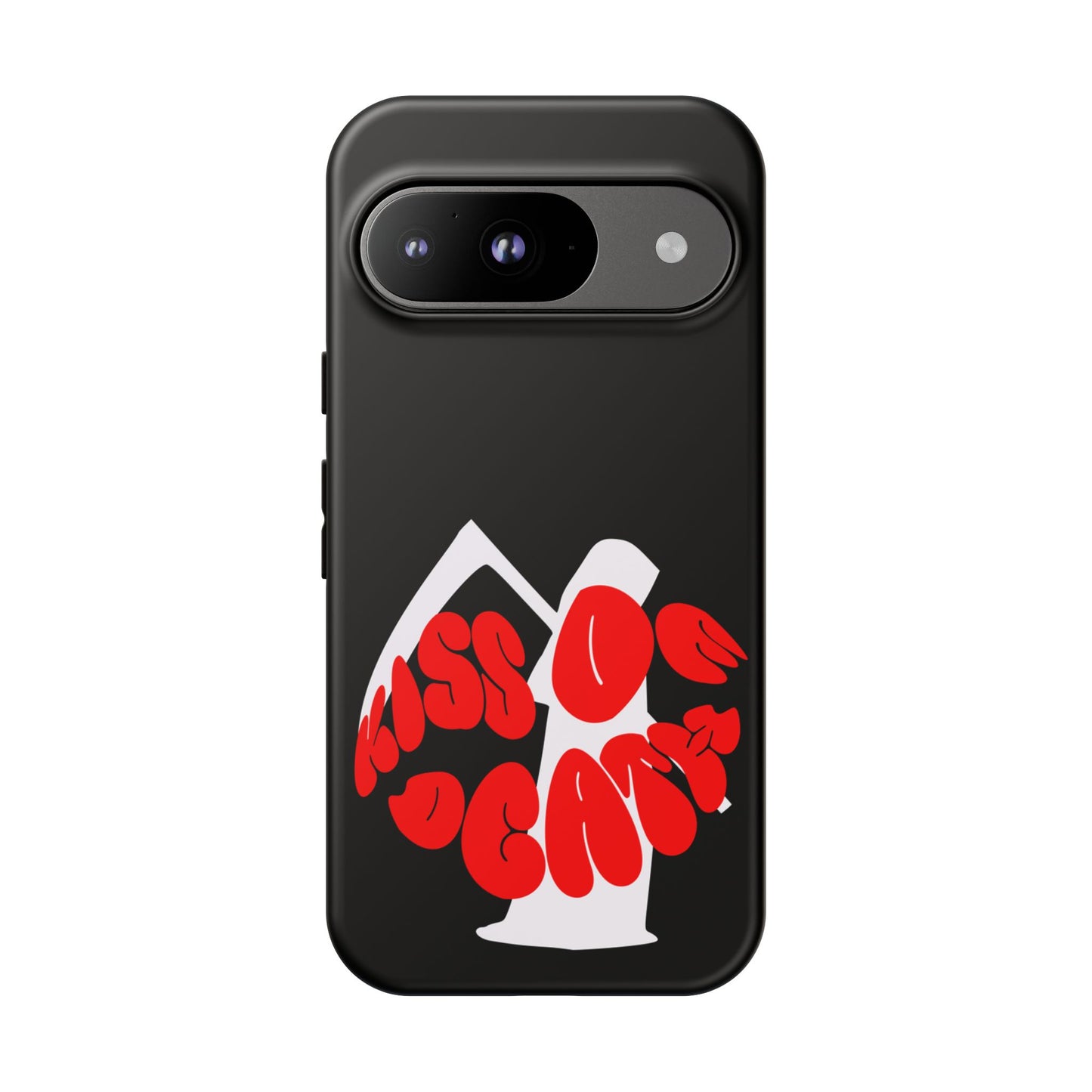 kiss Of Death Phone Case , cool phone case, cool design phone case, iPhone phone case, Samsung phone case, google phone case, black case