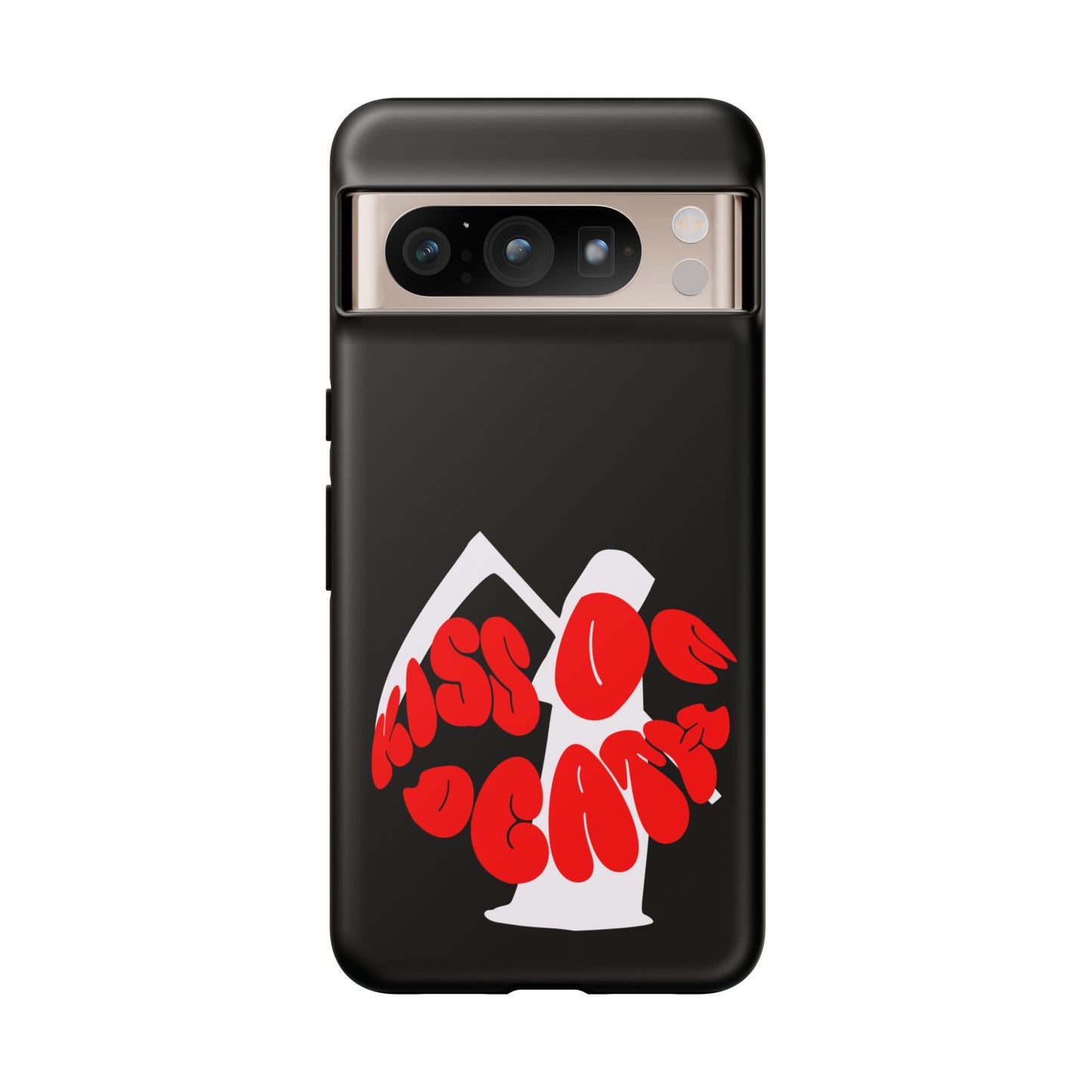 kiss Of Death Phone Case , cool phone case, cool design phone case, iPhone phone case, Samsung phone case, google phone case, black case