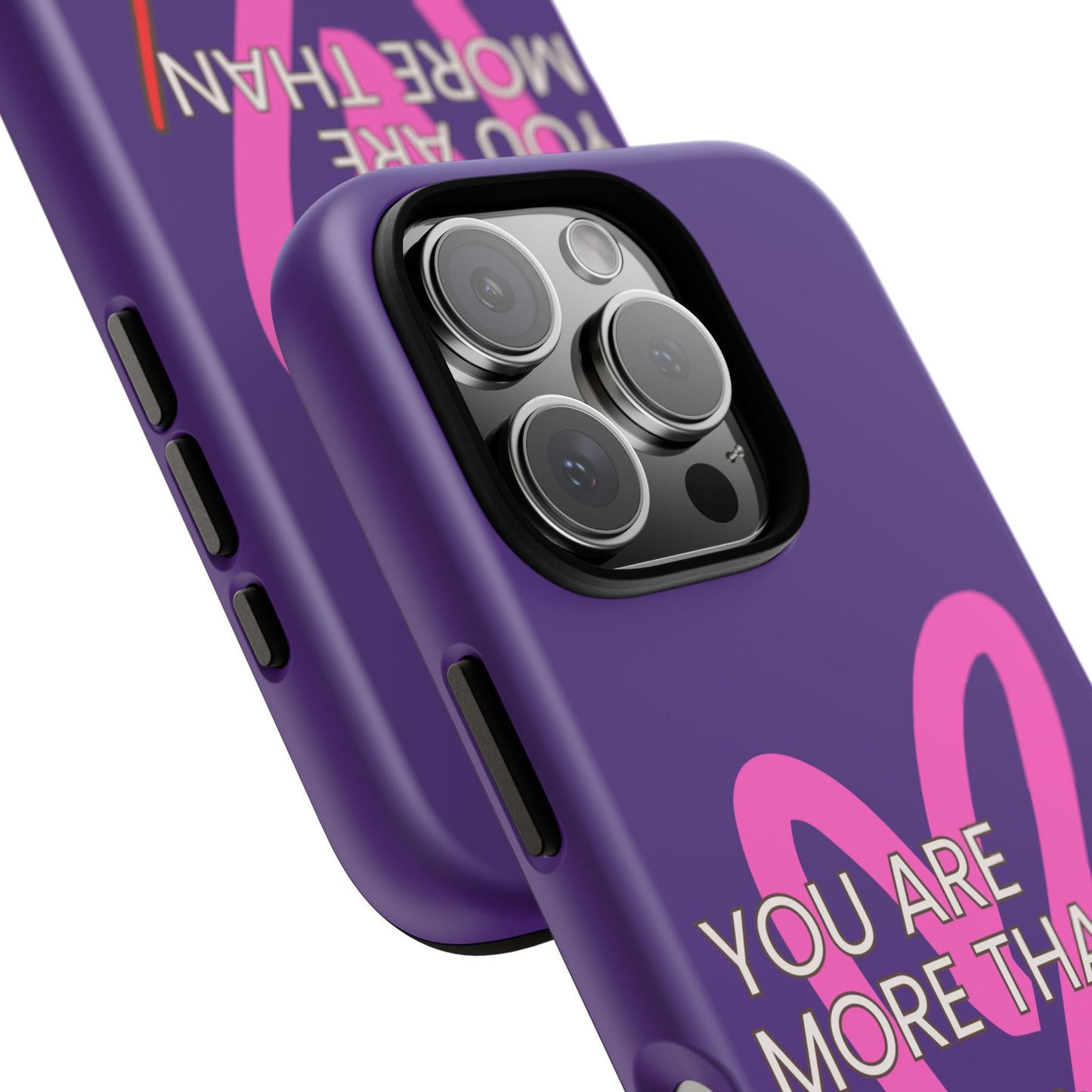 You are more than enough purple phone case, cute phone case gift
