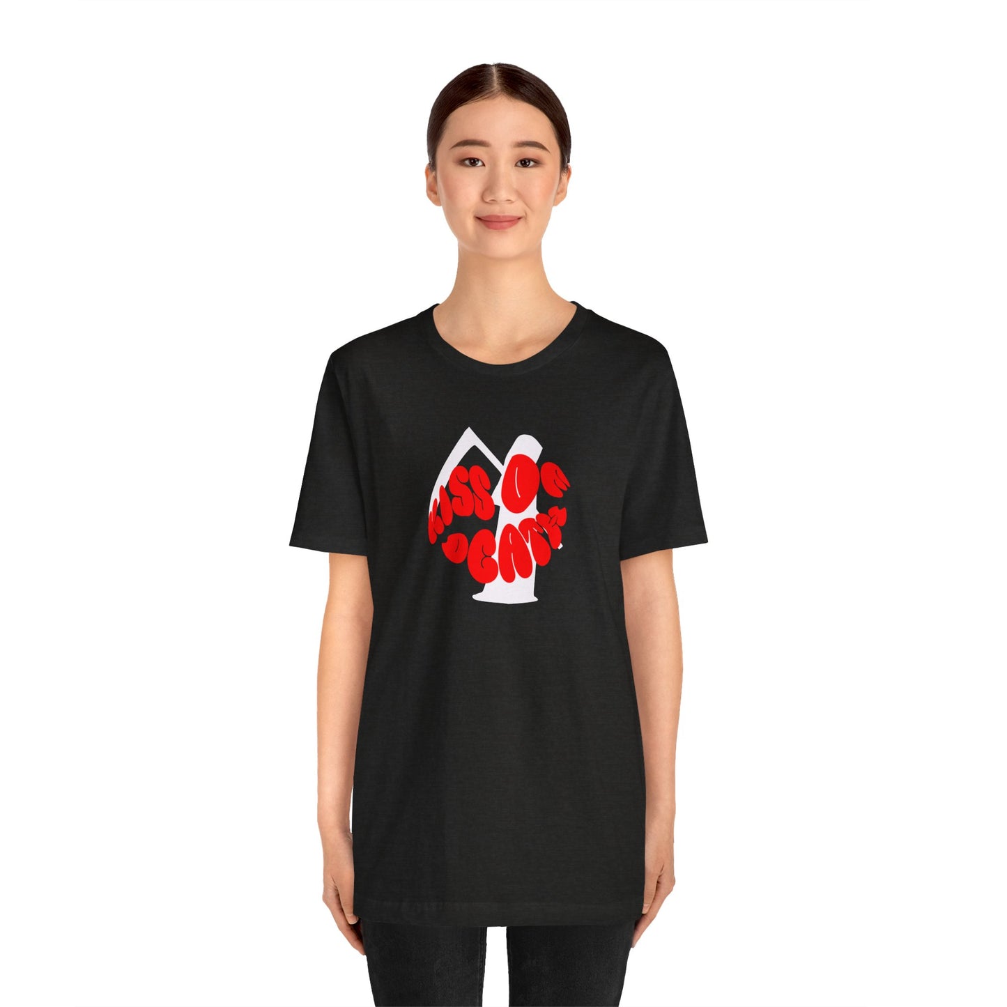 Kiss Of Death Tee, Unisex Graphic Tee, Casual Shirt, Halloween Apparel