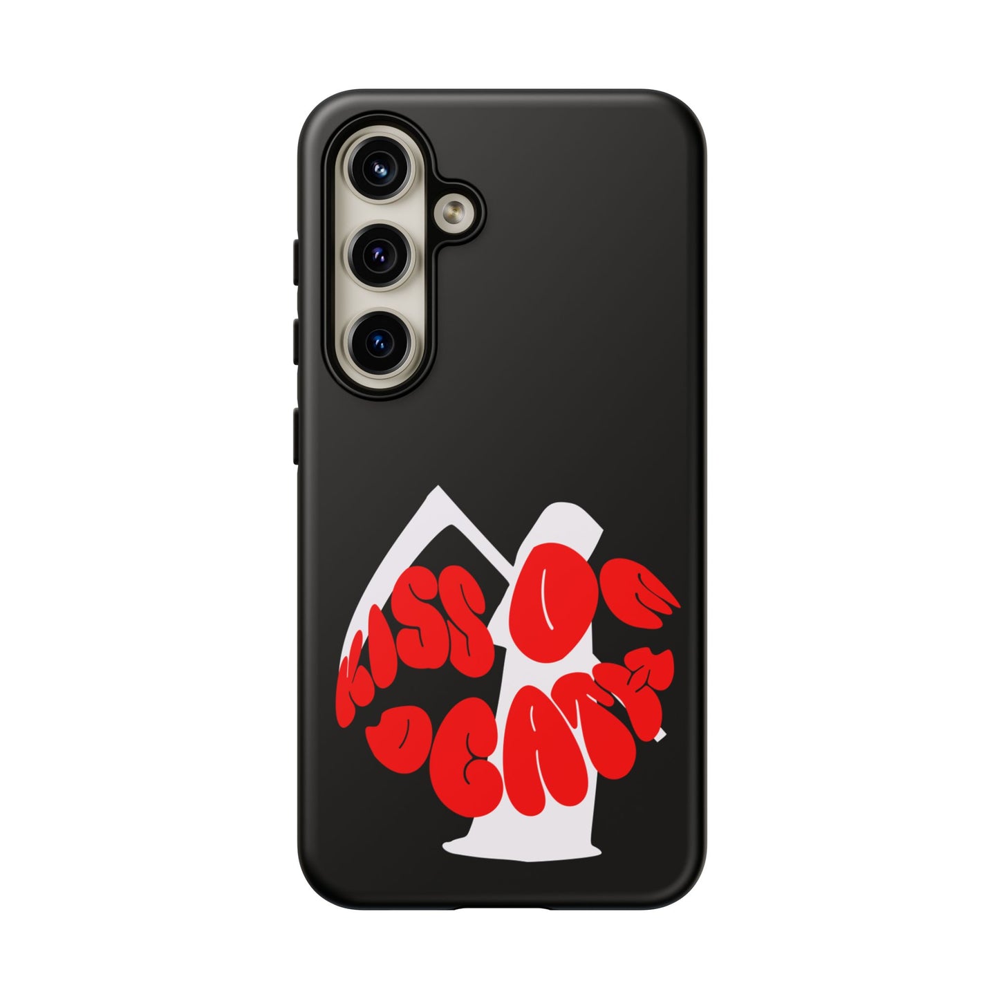 kiss Of Death Phone Case , cool phone case, cool design phone case, iPhone phone case, Samsung phone case, google phone case, black case