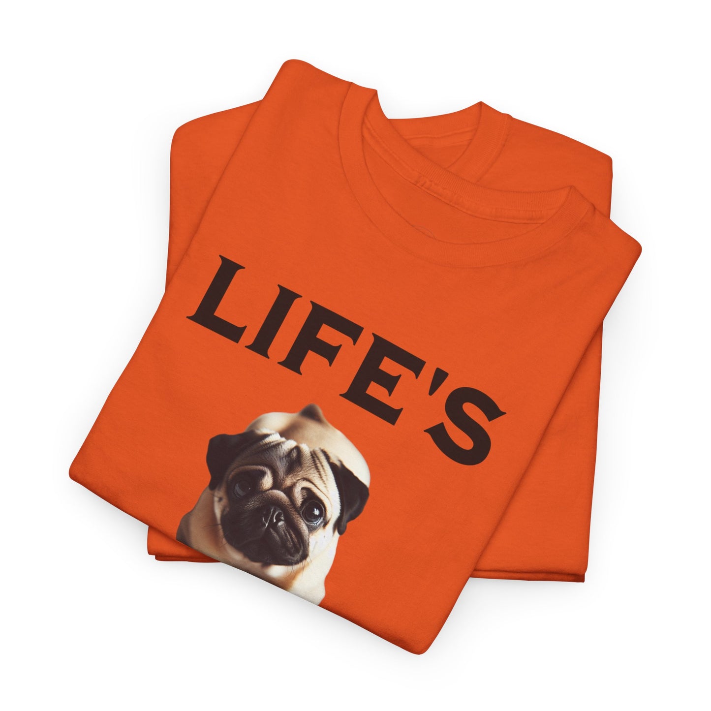 Life is Ruff Funny Shirt, Funny Dog Lover Shirt, Gifts for Pet Owners, Casual Wear, Dog-Themed Apparel, Birthday Gift