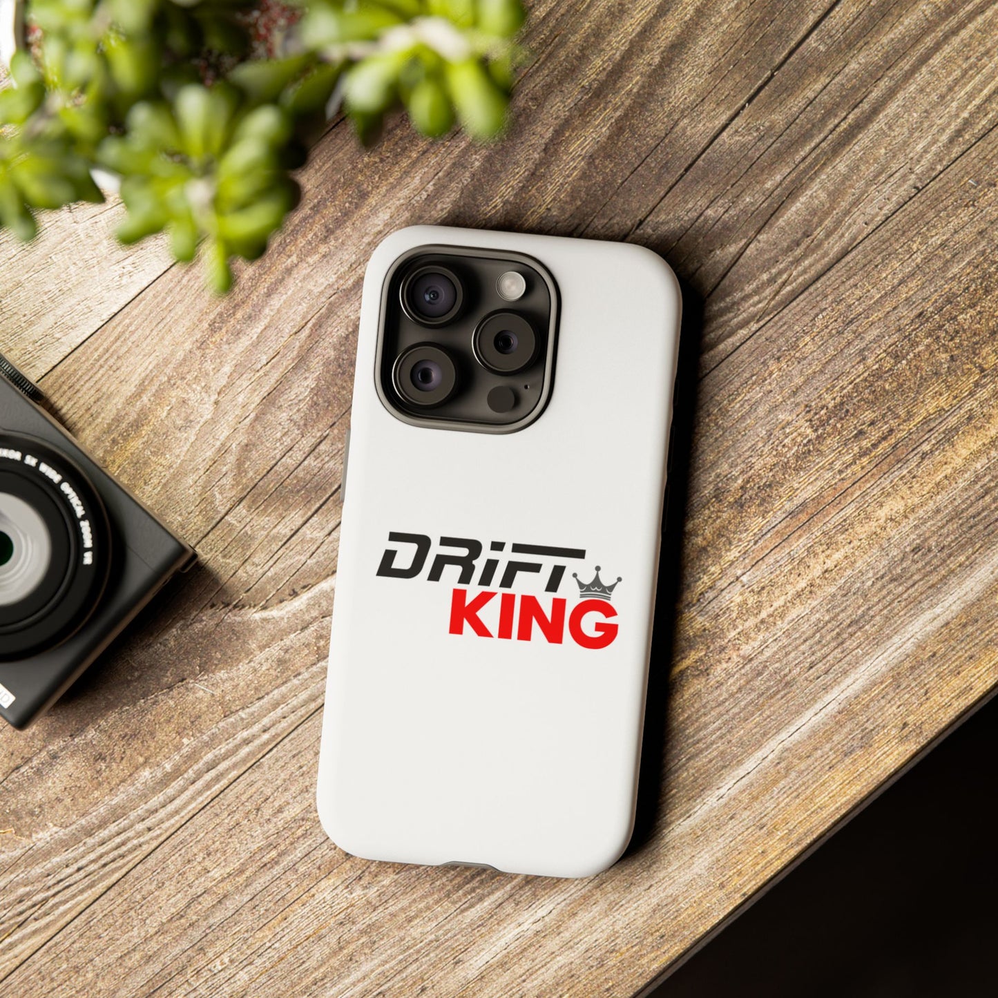 Drift King Phone Case | Tough Cases, Custom Phone Case, Car Enthusiast Gift, Drifting Decor, Unique Mobile Accessory