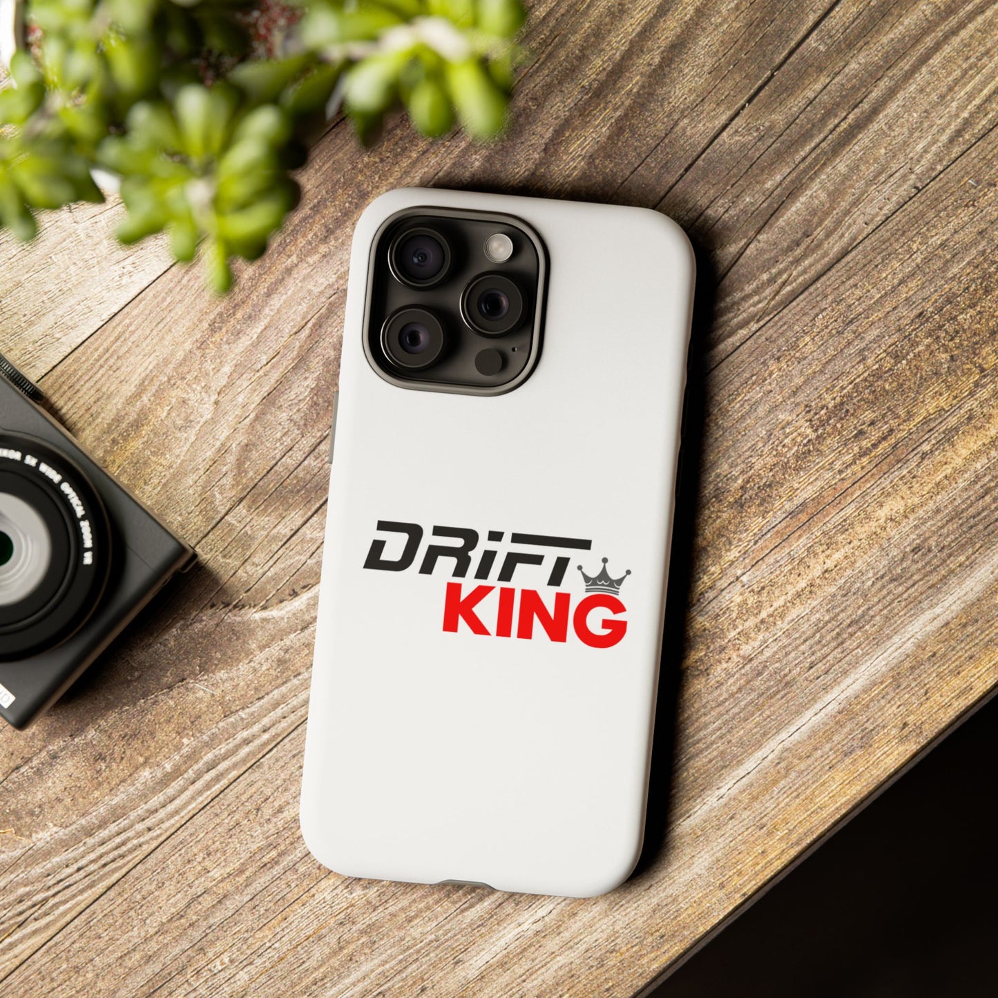 Drift King Phone Case | Tough Cases, Custom Phone Case, Car Enthusiast Gift, Drifting Decor, Unique Mobile Accessory