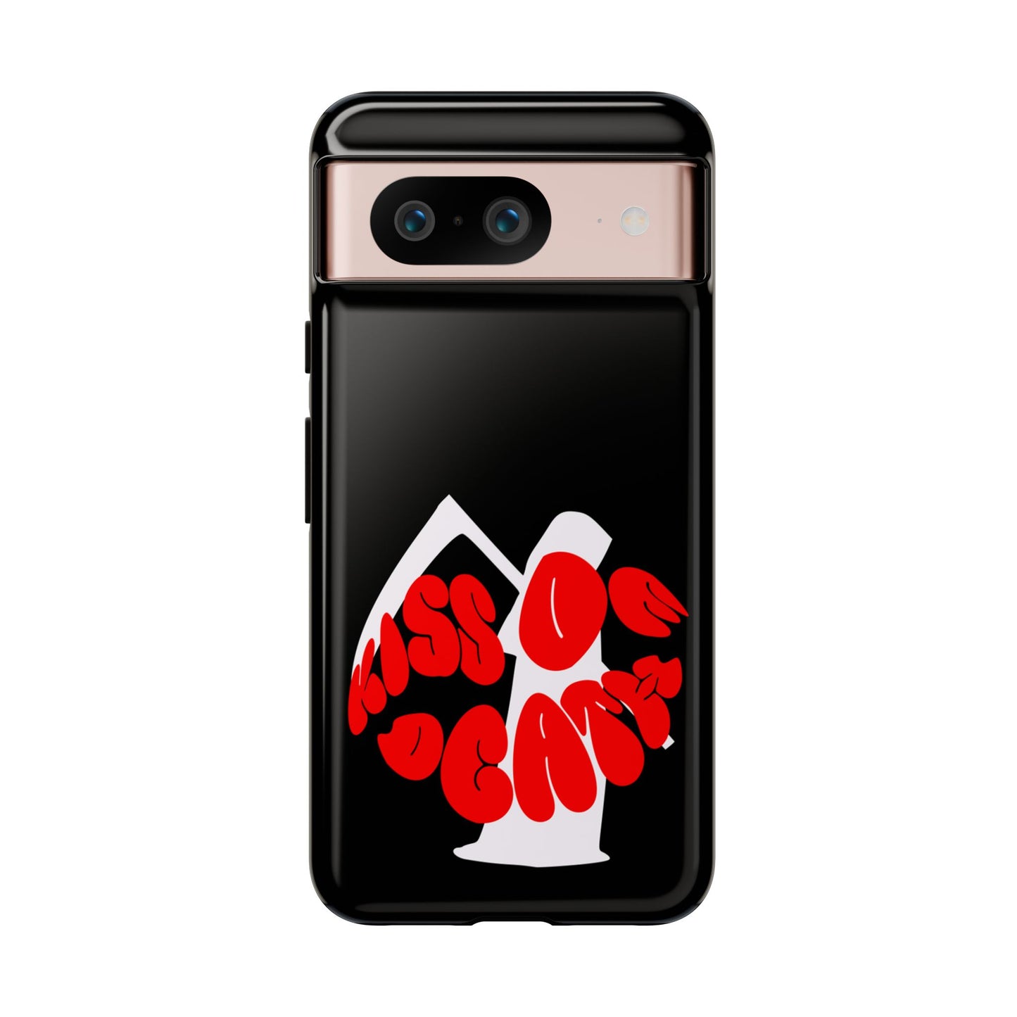 kiss Of Death Phone Case , cool phone case, cool design phone case, iPhone phone case, Samsung phone case, google phone case, black case