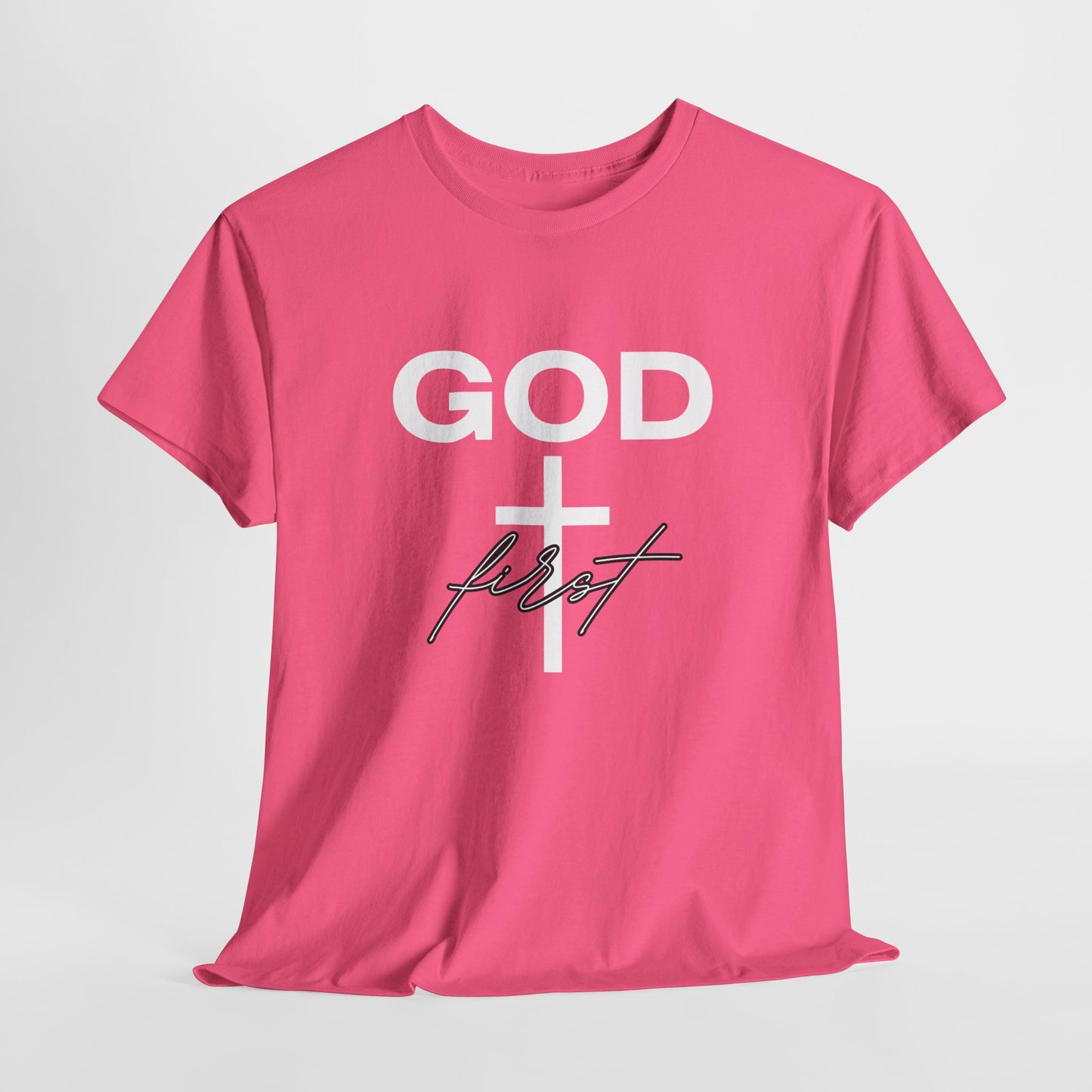 God first t-shirt, Christian t-shirt, faith-shirt