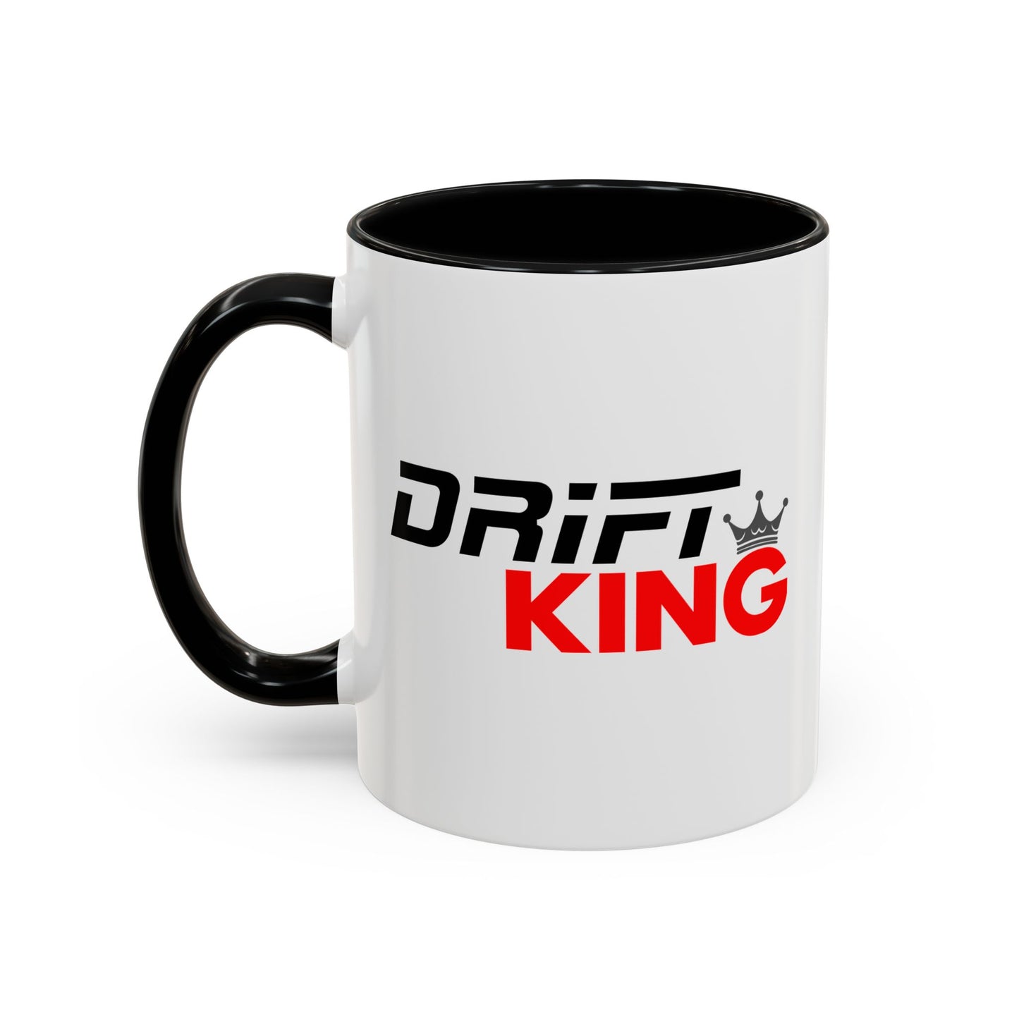 Drift King Accent Coffee Mug Perfect Gift for Car Enthusiasts, Drift Racing Fans, Collectible Mug, Unique Drinkware for Special Occasions