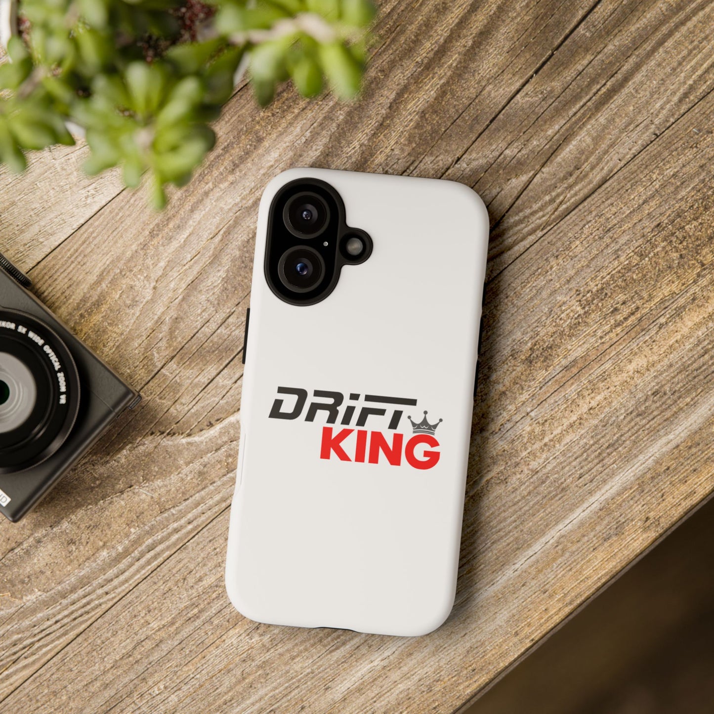 Drift King Phone Case | Tough Cases, Custom Phone Case, Car Enthusiast Gift, Drifting Decor, Unique Mobile Accessory