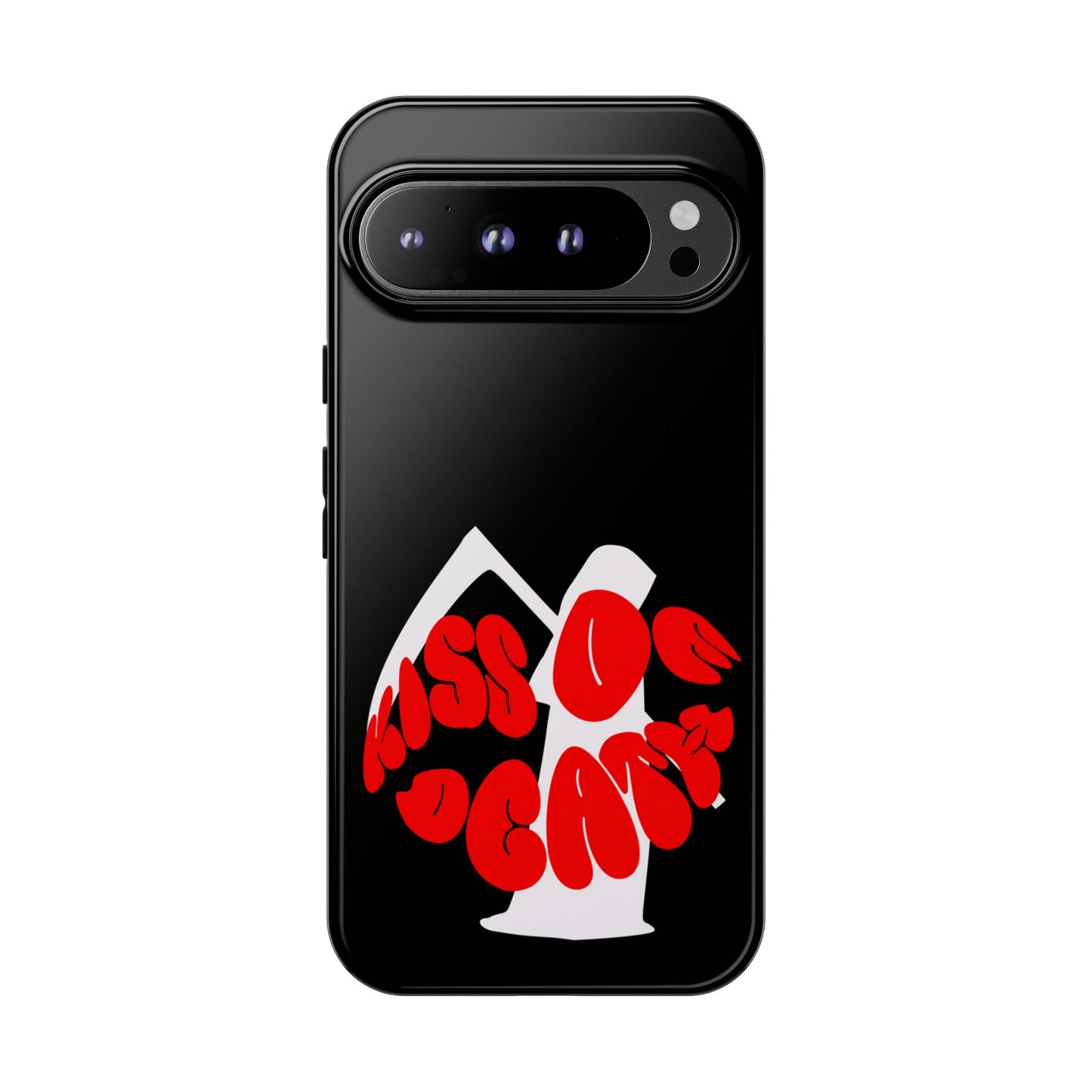 kiss Of Death Phone Case , cool phone case, cool design phone case, iPhone phone case, Samsung phone case, google phone case, black case