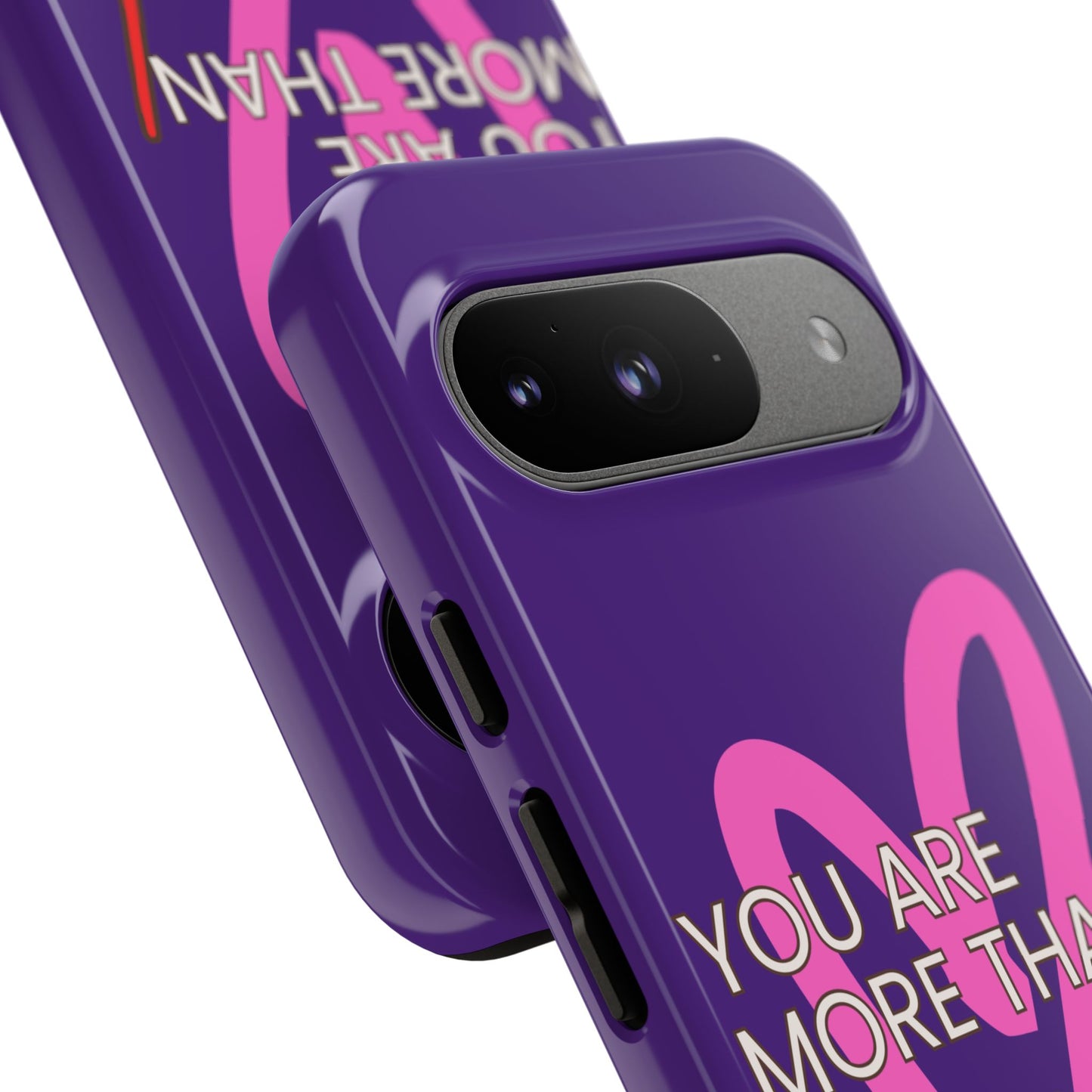 You are more than enough purple phone case, cute phone case gift