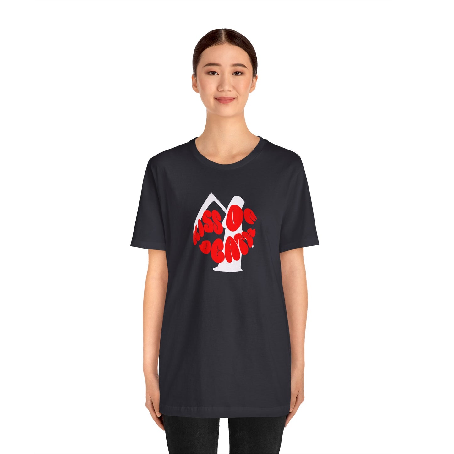 Kiss Of Death Tee, Unisex Graphic Tee, Casual Shirt, Halloween Apparel