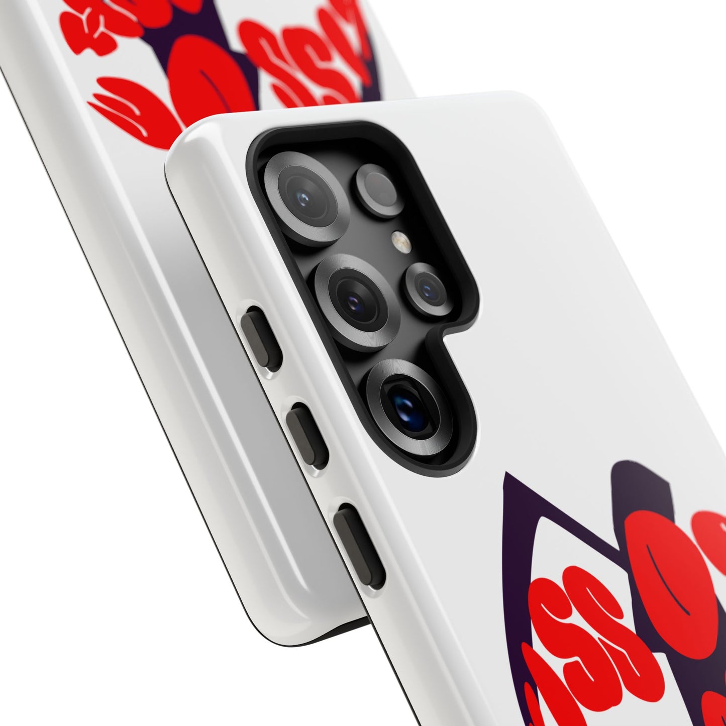 kiss Of Death iPhone Google Pixel Samsung Galaxy, cool design white phone case, iPhone phone Samsung galaxy Google pixel phone case