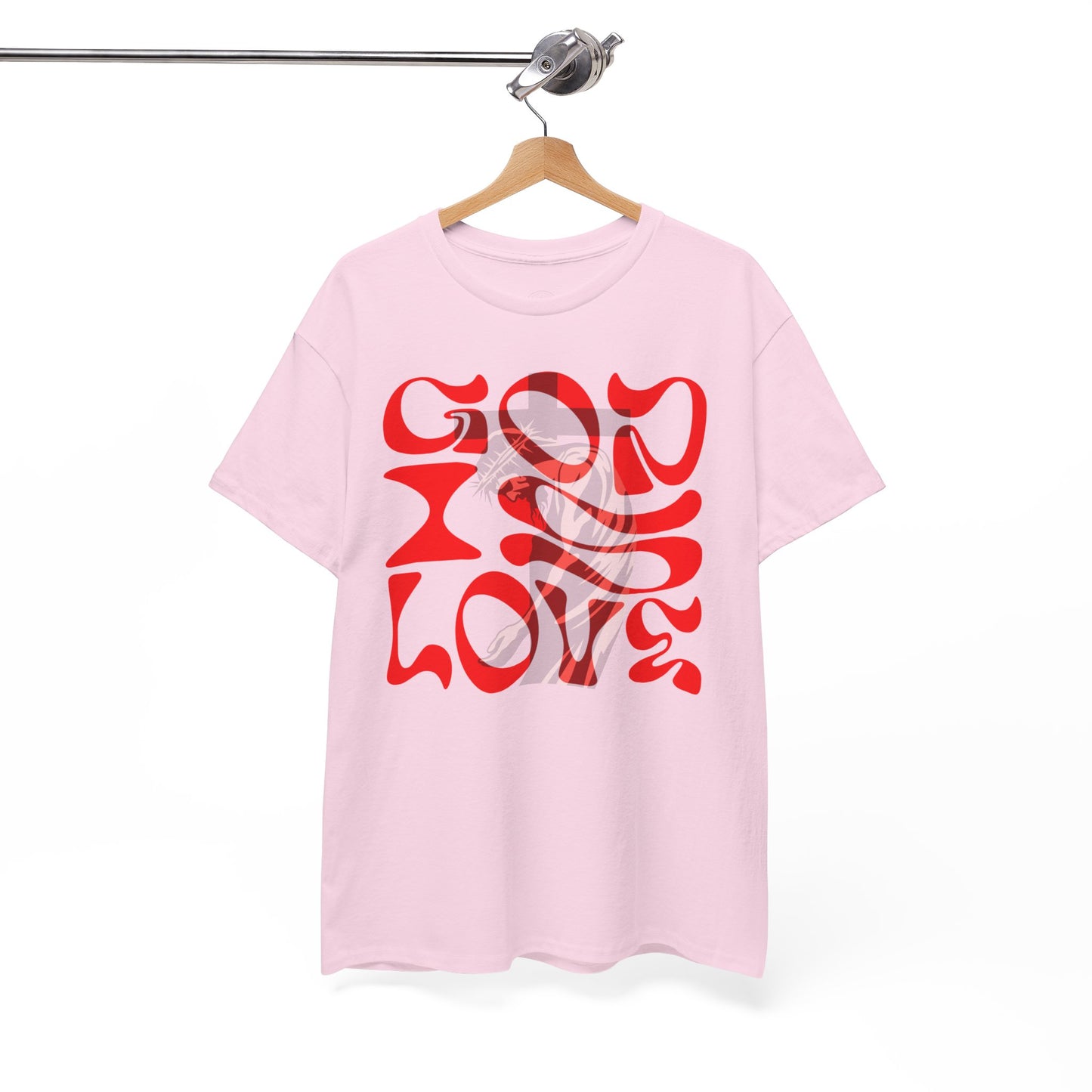 God is Love t-shirt, Christian T-shirt, face T-shirt