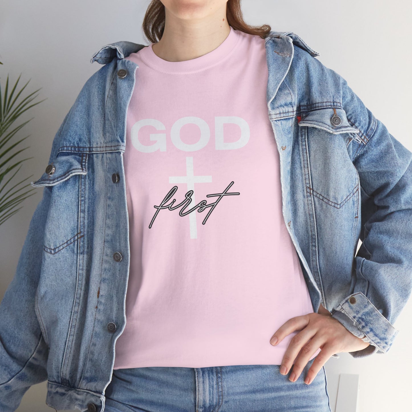 God first t-shirt, Christian t-shirt, faith-shirt