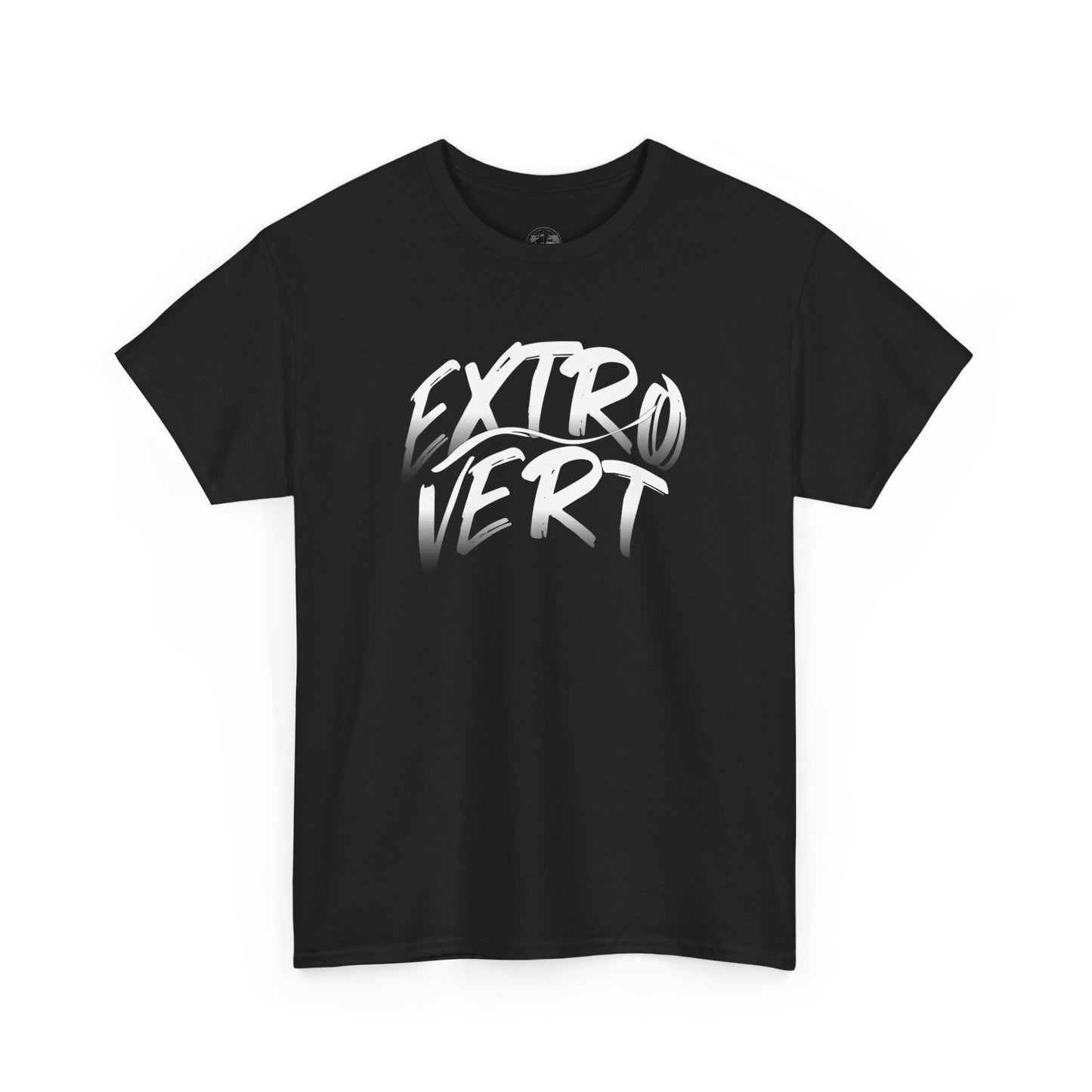 Extrovert Unisex Heavy Cotton Tee - Casual Wear, Gift for Social Butterflies, Graphic Tee, Everyday Comfort, Fun Statement Shirt