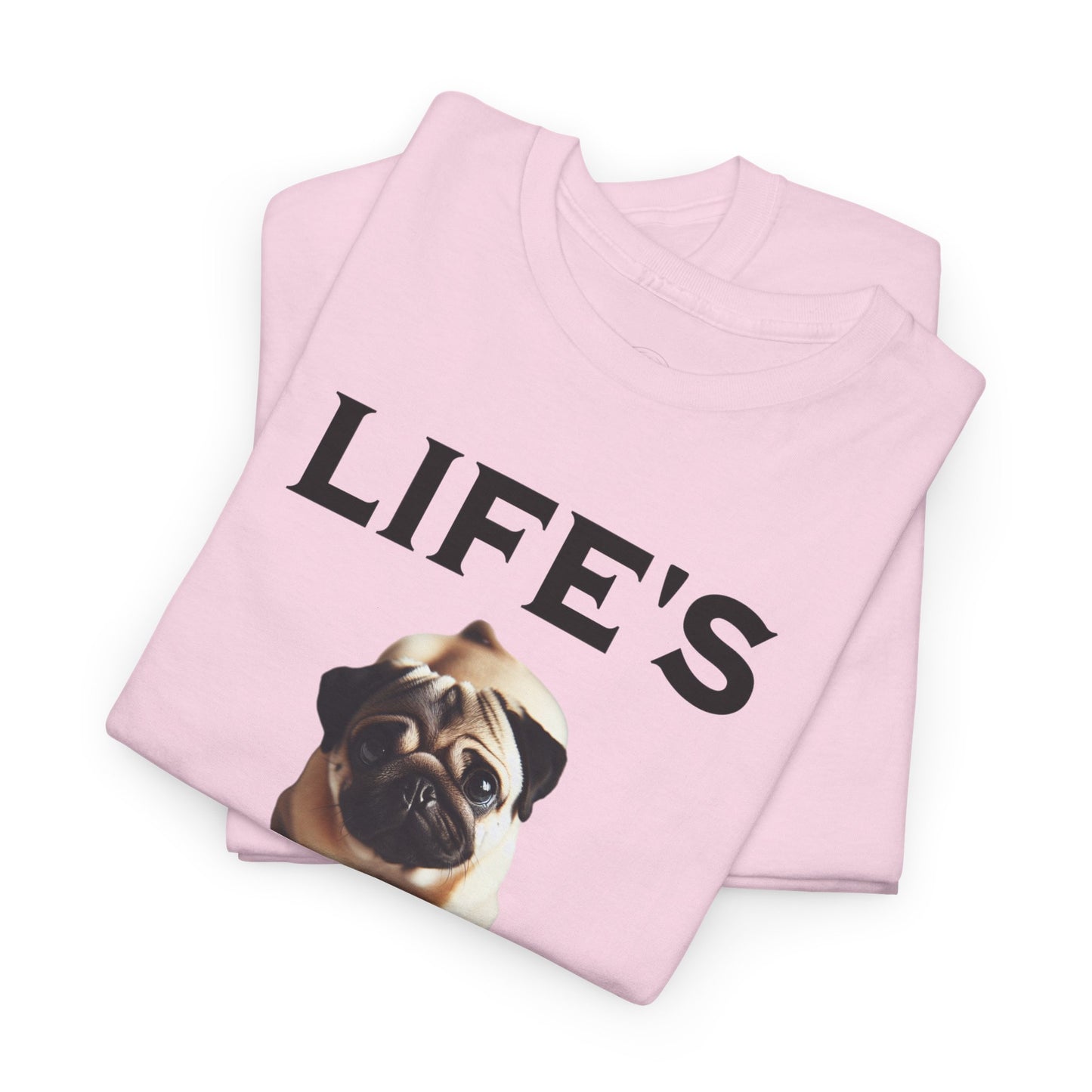 Life is Ruff Funny Shirt, Funny Dog Lover Shirt, Gifts for Pet Owners, Casual Wear, Dog-Themed Apparel, Birthday Gift