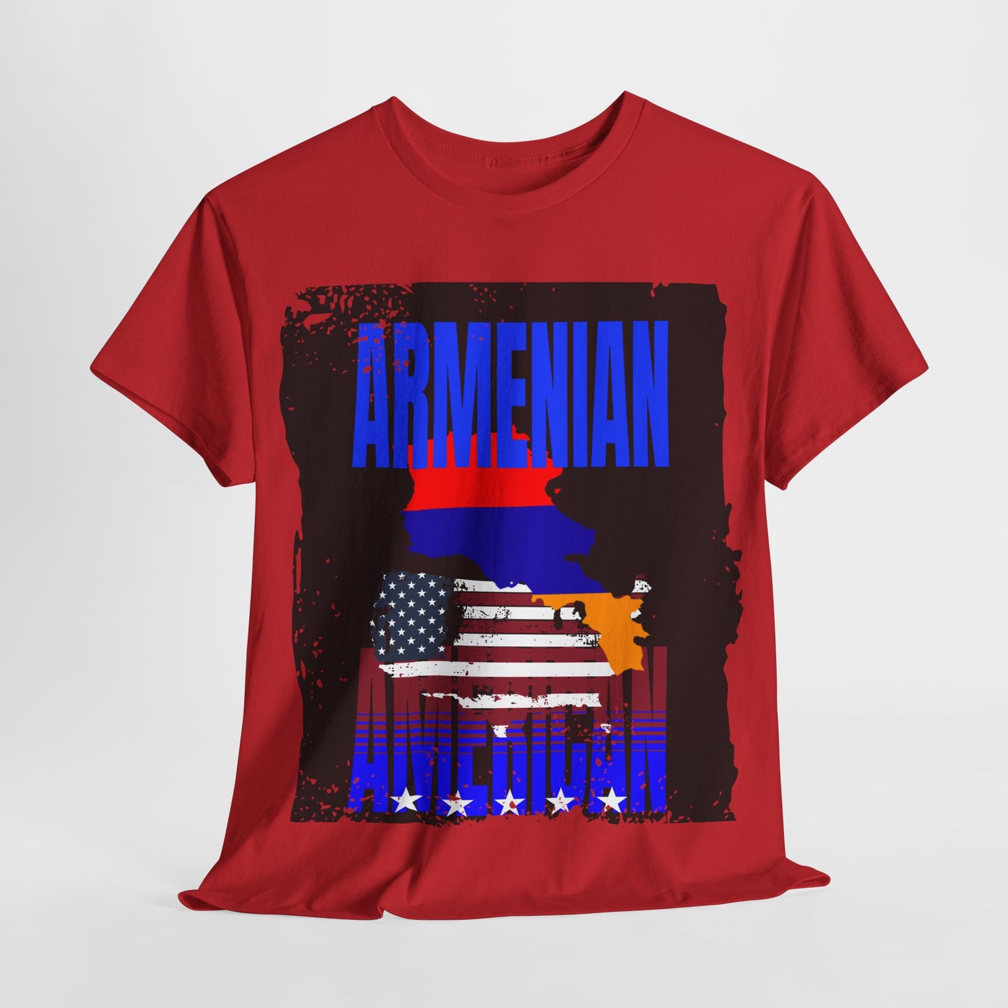 Armenian American T-shirt, Unisex T-Shirt for Heritage, Independence Day, Gifts for Armenians, Casual Wear, Patriotic Shirt