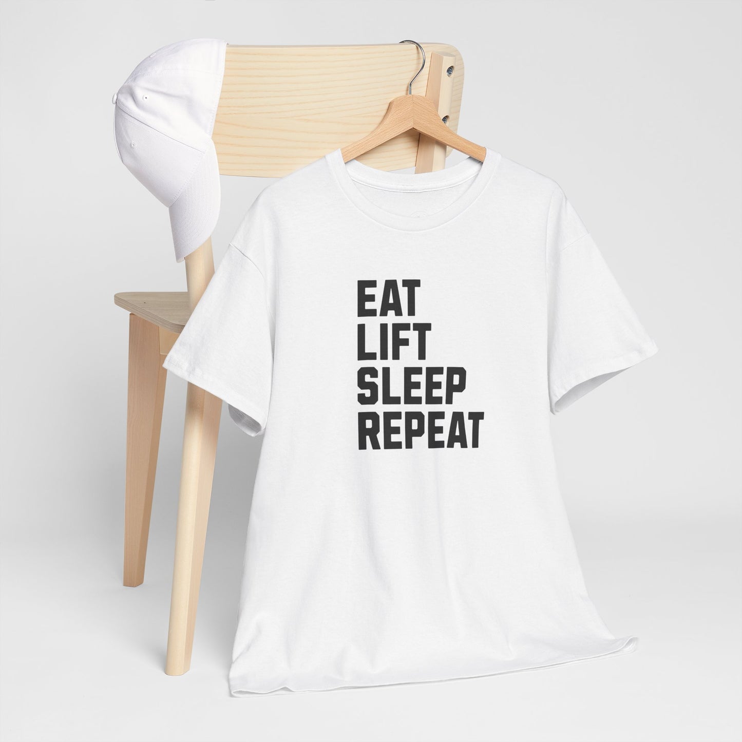 Eat Lift Sleep Repeat, Gym Shirt, Workout Tee, Fitness Apparel, Motivation Gift
