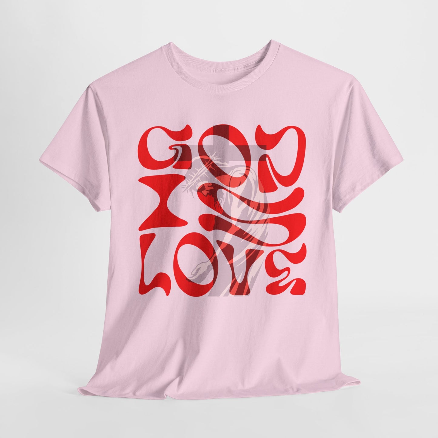 God is Love t-shirt, Christian T-shirt, face T-shirt