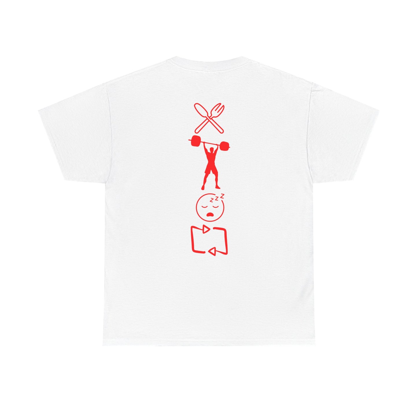 Fun Fitness Graphic Tee, Workout Apparel, Unisex Cotton Shirt, Casual Wear, Gym Clothing, Gift for Fitness Lovers, Motivational Top